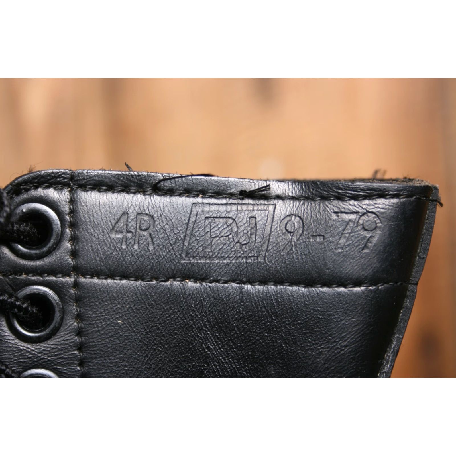 Vintage VINTAGE RO-SEARCH Black Leather Combat Boots Men 4R Regular Width 1979 Shoes Mens Leather Combat Boots 1979 VINTAGE Size US 5 / EU 37 - 7 Thumbnail