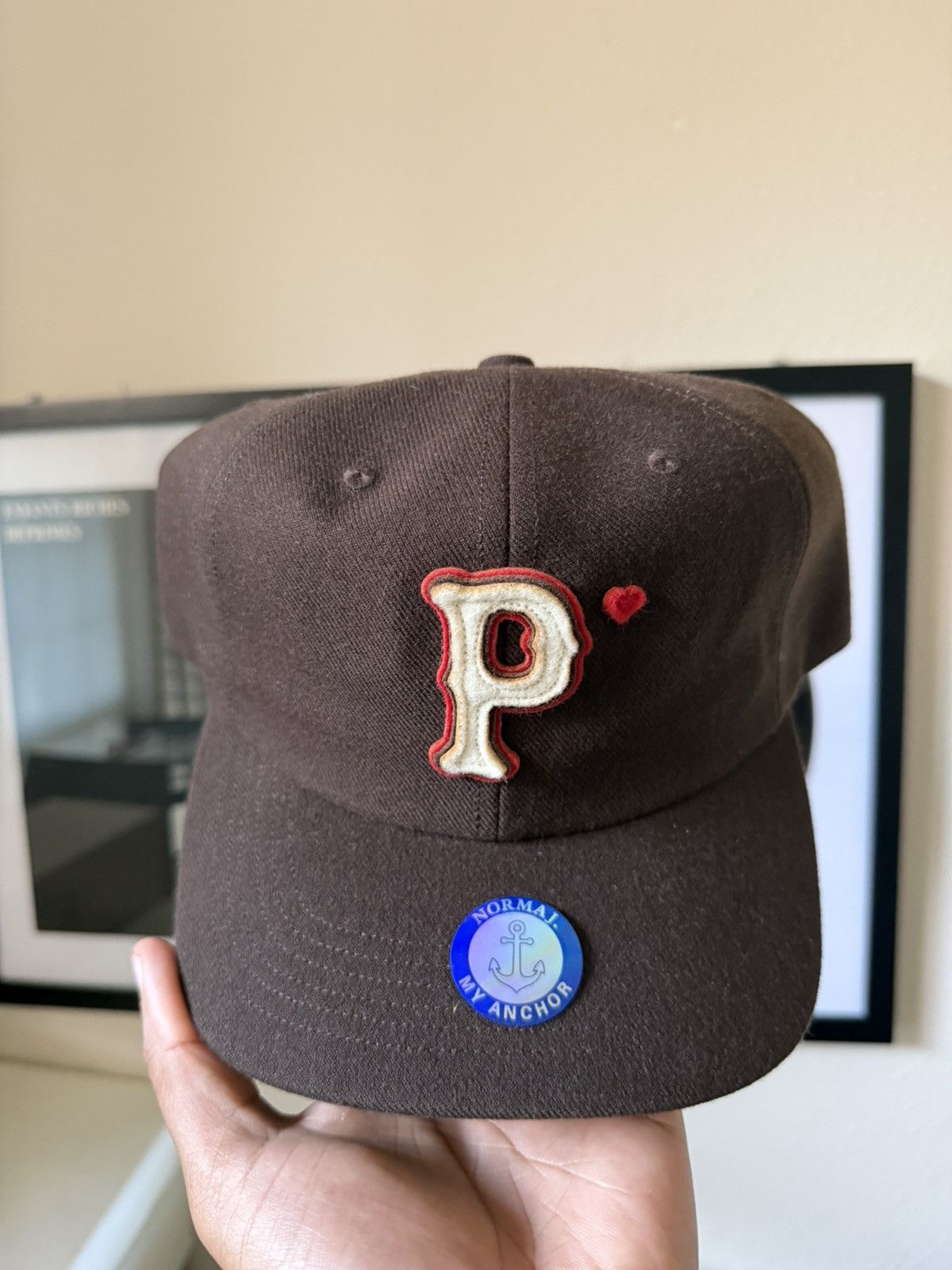 Paly Hollywood Paly Hollywood P Logo Wool Hat Size ONE SIZE - 3 Thumbnail