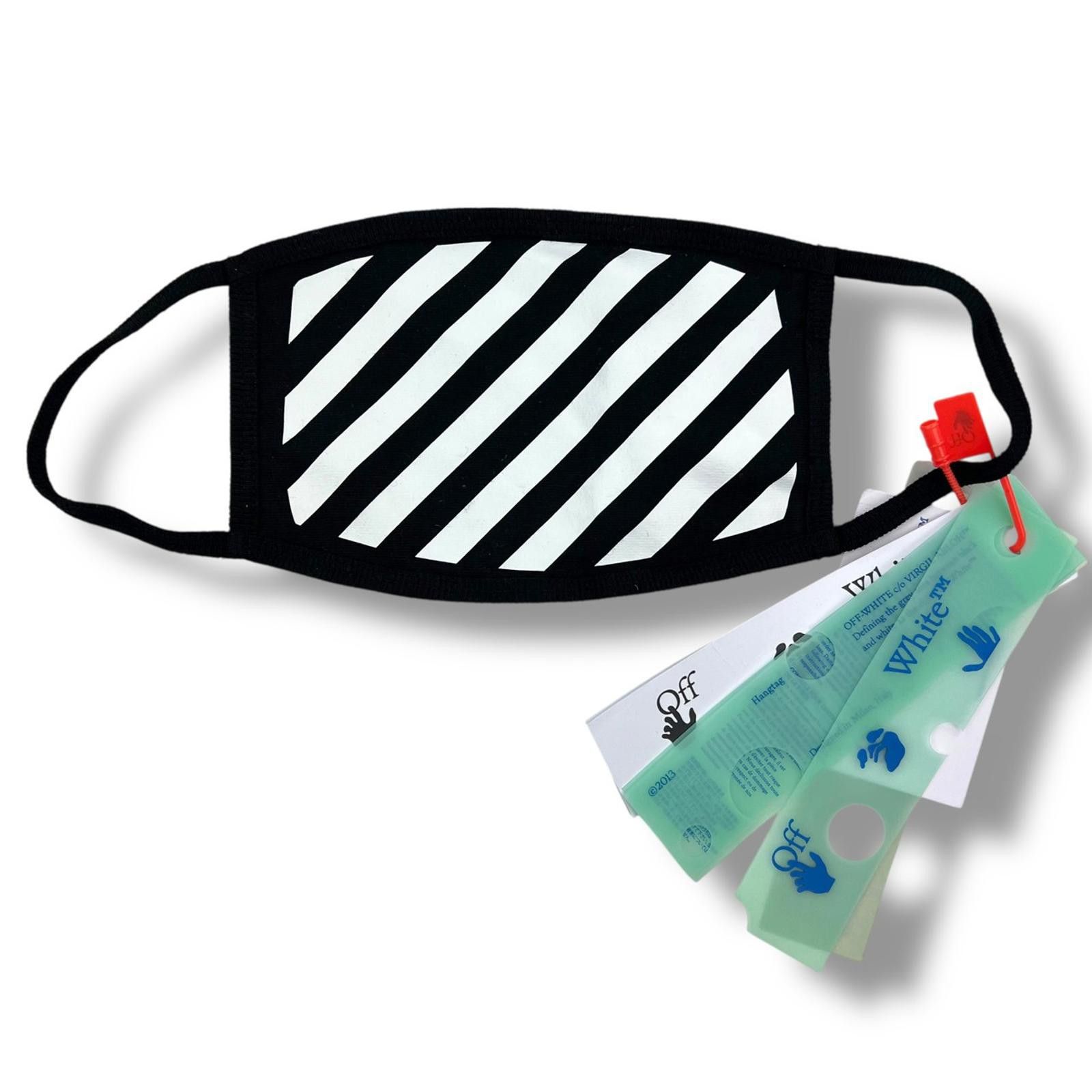 Off-White Off-White Diagonal Face Mask Size ONE SIZE - 2 Thumbnail
