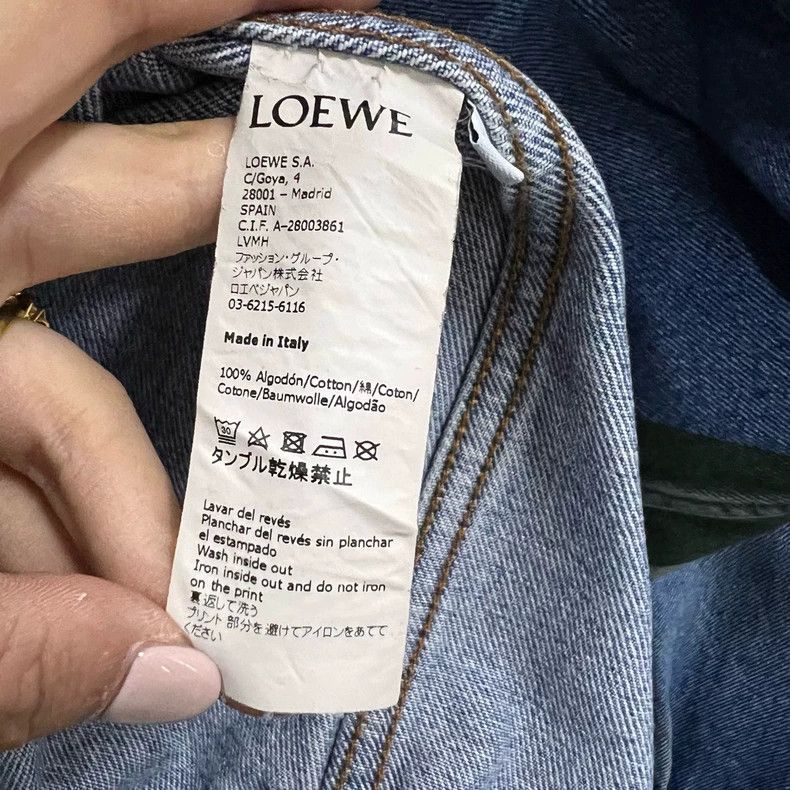 Loewe LOEWE Cartoon City Print Jeans Shirt Size M / US 6-8 / IT 42-44 - 4 Thumbnail