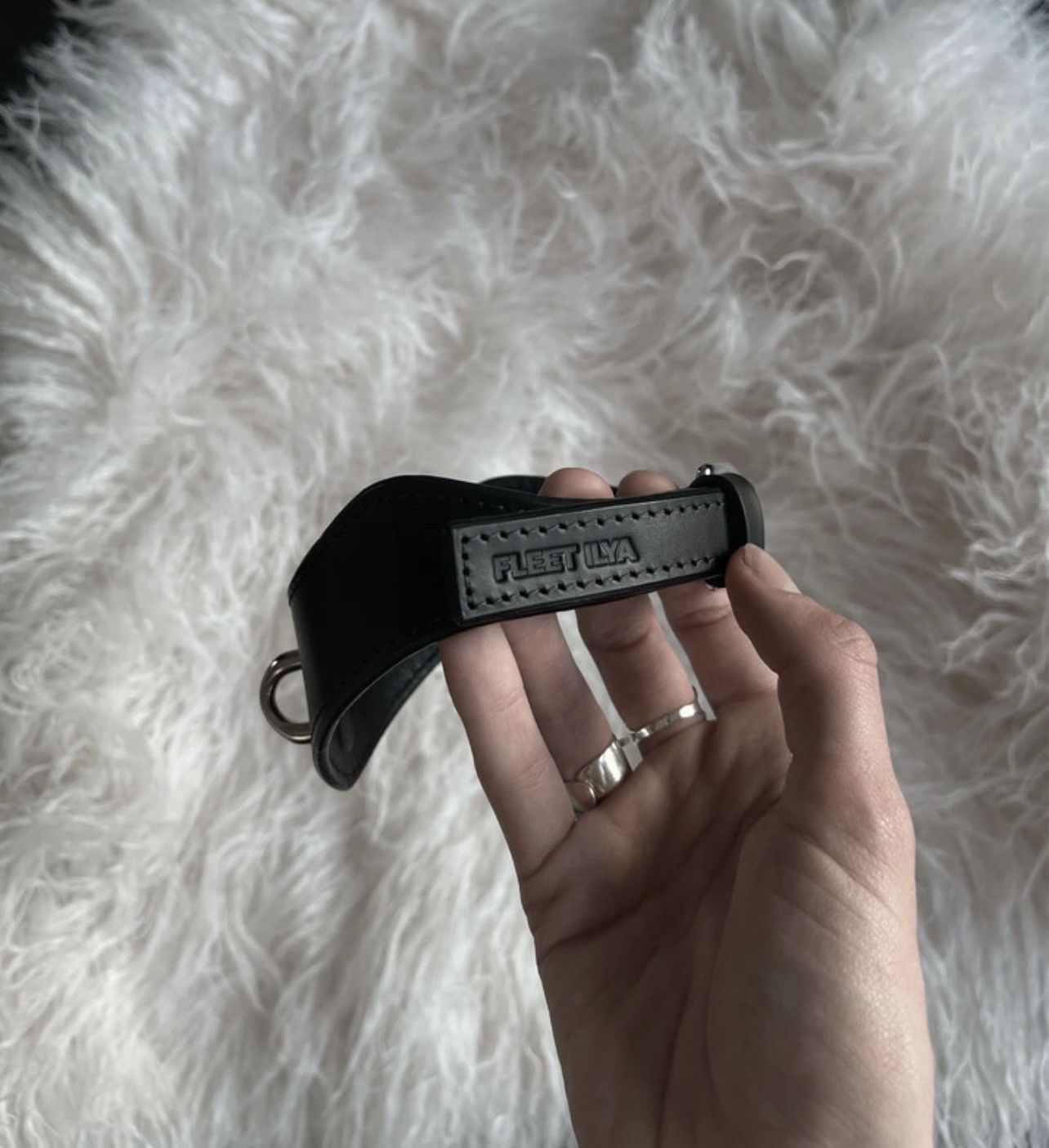 Other Fleet Ilya black leather choker alternative opium Size ONE SIZE - 4 Thumbnail