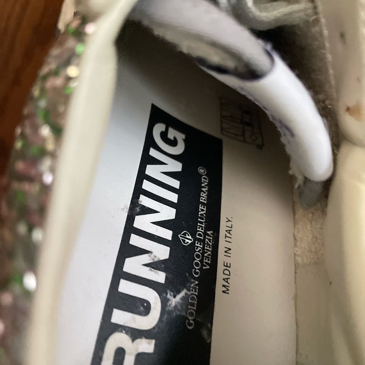 Golden Goose Golden Goose Pink Glitter Running Sole Sneaker (Size 36) Size US 6 / IT 36 - 5 Thumbnail
