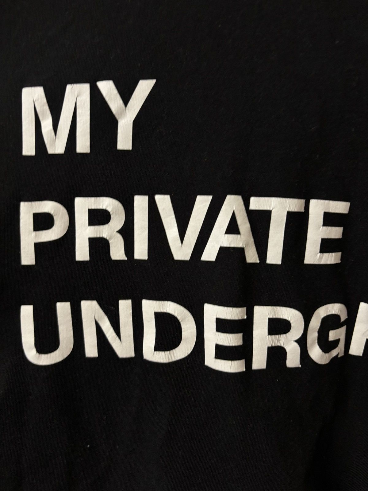 Enfants Riches Deprimes “MY PRIVATE UNDERGROUND” Sample Staff Exclusive Tee (1 OF 2) Size US M / EU 48-50 / 2 - 7 Thumbnail