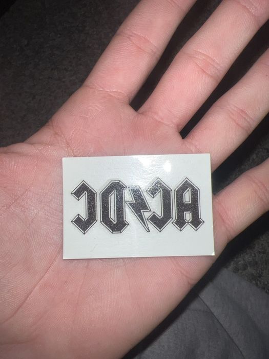 Vintage AC/DC Temporary Tattooz Grailed