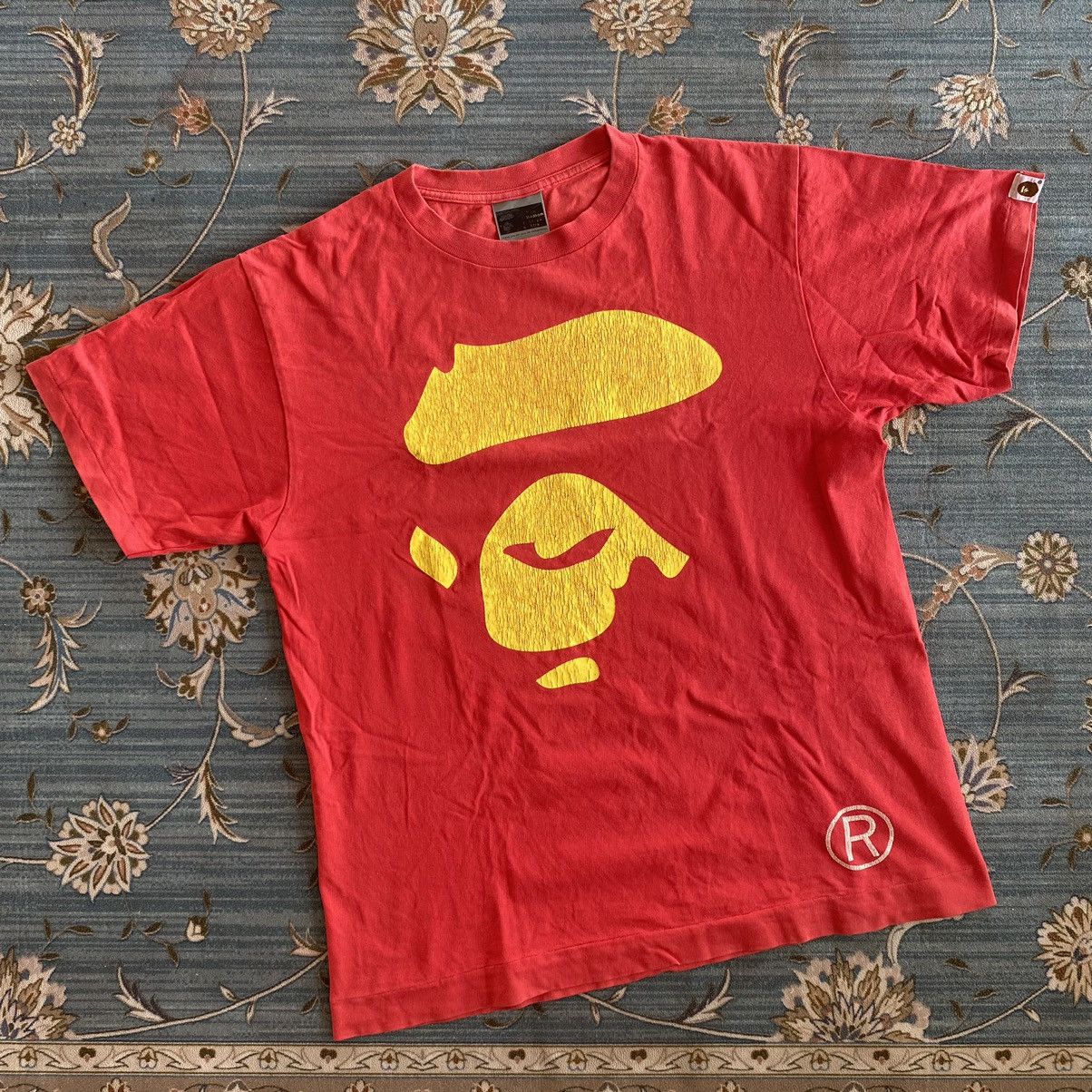 Bape × Vintage Ape Face Tee Size US M / EU 48-50 / 2 - 1 Thumbnail