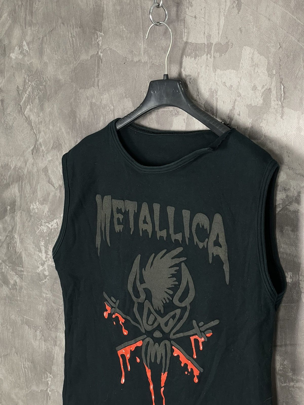 Band Tees × Vintage VINTAGE Y2K METALLICA TANK-TOP BAND TOUR ROCK STREETWEAR Size US M / EU 48-50 / 2 - 7 Thumbnail