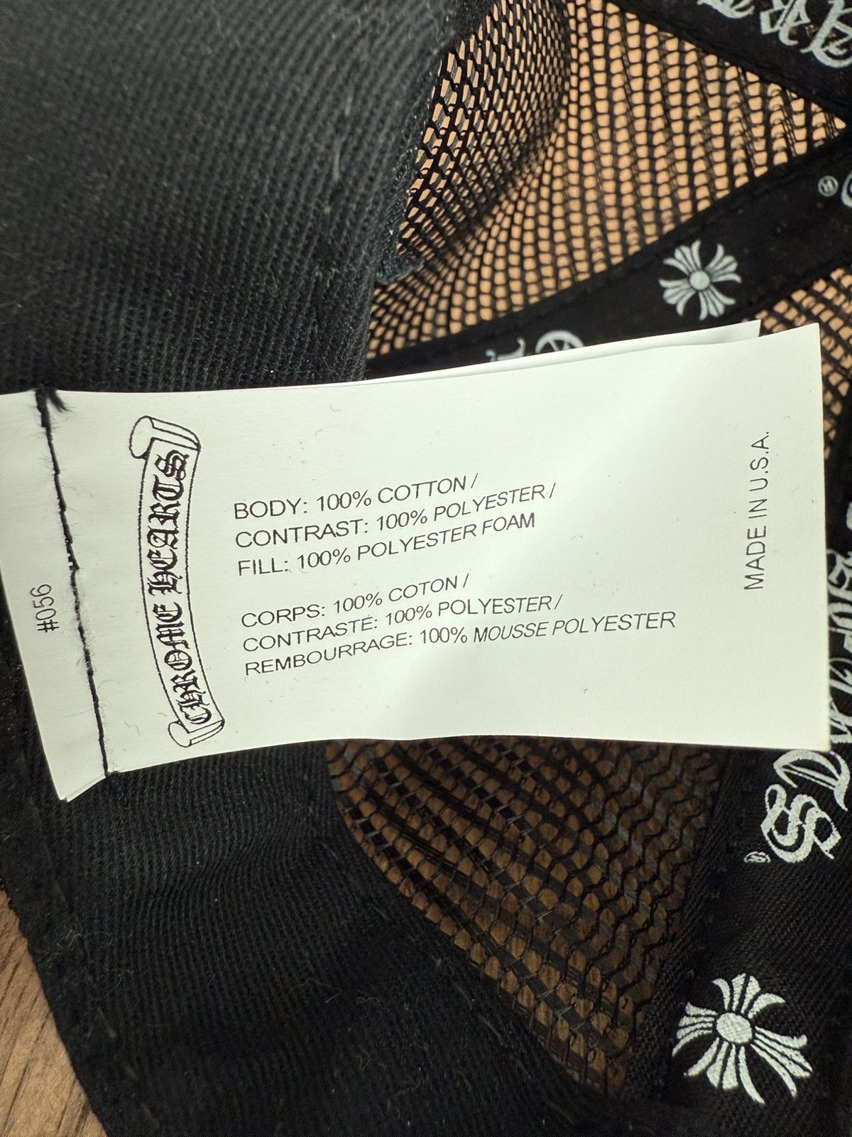 Chrome Hearts CH LAS VEGAS PATCH TRUCKER Size ONE SIZE - 3 Thumbnail