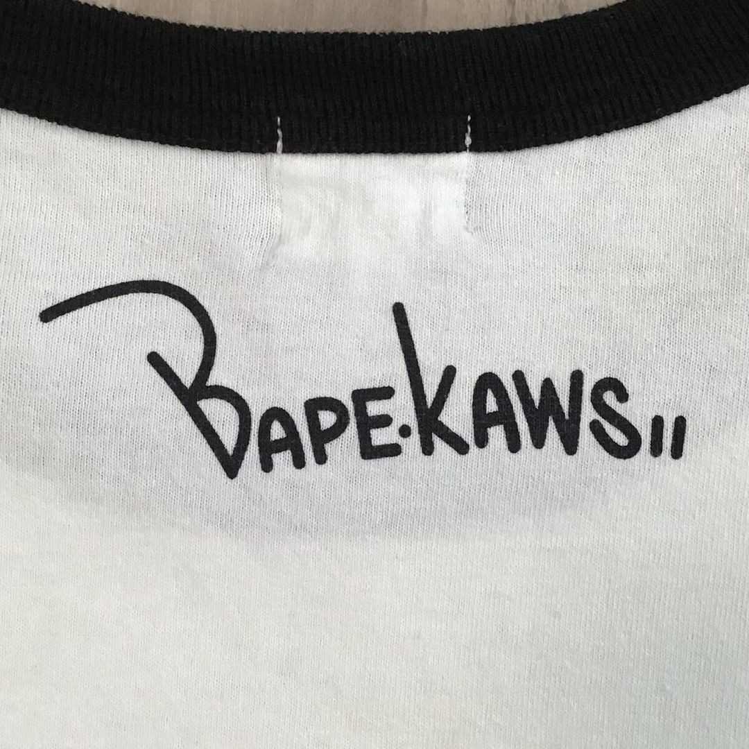 Bape × Kaws BAPE × KAWS LOGO T-shirt a bathing ape NIGO Size US L / EU 52-54 / 3 - 5 Thumbnail