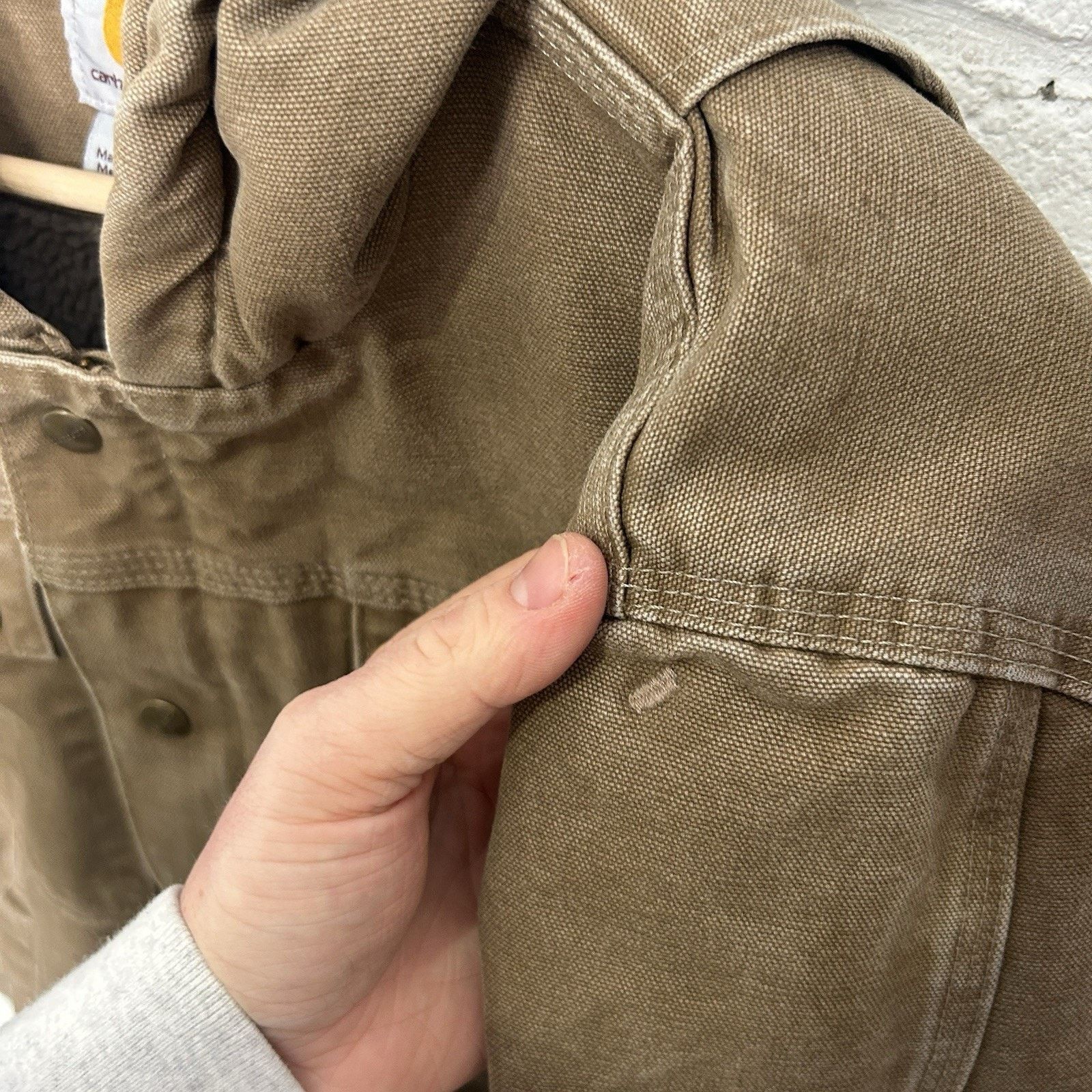 Carhartt Carhartt Sherpa-Lined Bartlett Hooded Jacket “Brown” Size US S / EU 44-46 / 1 - 13 Thumbnail