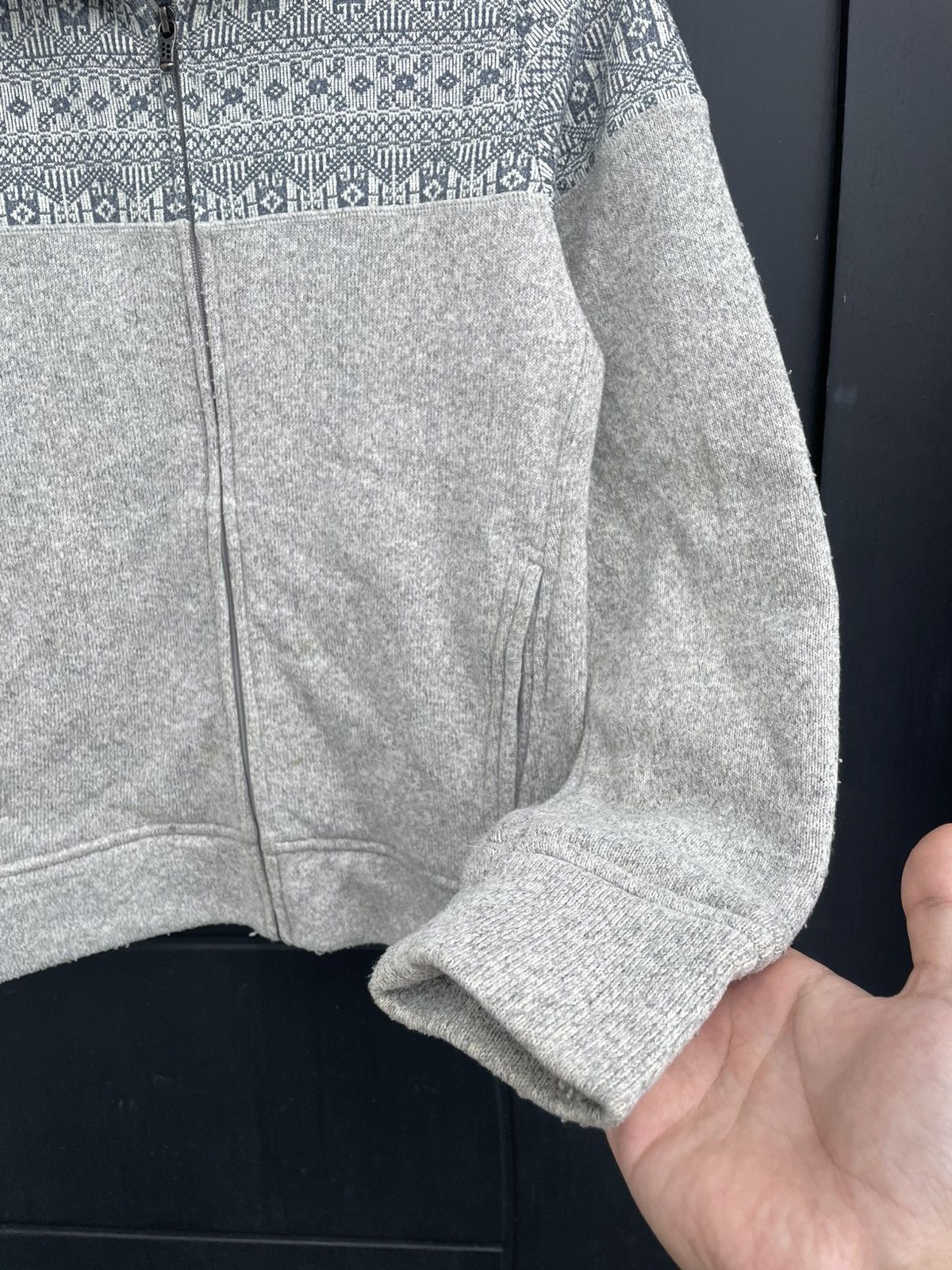 Patagonia Vintage Patagonia Zipper Hoodie Nice Design Size S / US 4 / IT 40 - 6 Thumbnail