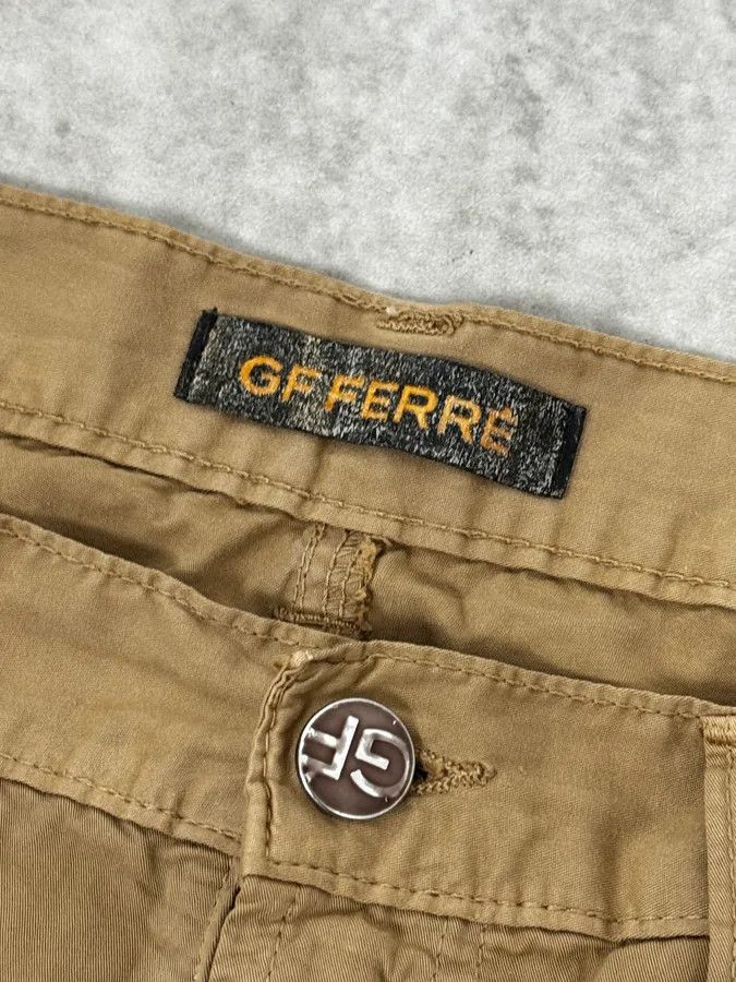 Gianfranco Ferre Gianfranco Ferré Beige Multi-Pockets Cargo Pants Size US 30 / EU 46 - 11 Thumbnail
