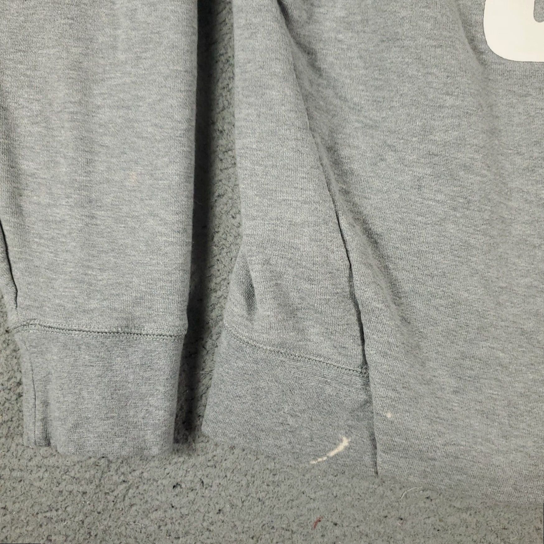 Nike Nike Womens Extra Large XL Gray Track Field Pullover Sweatshirt Size XL / US 12-14 / IT 48-50 - 3 Thumbnail