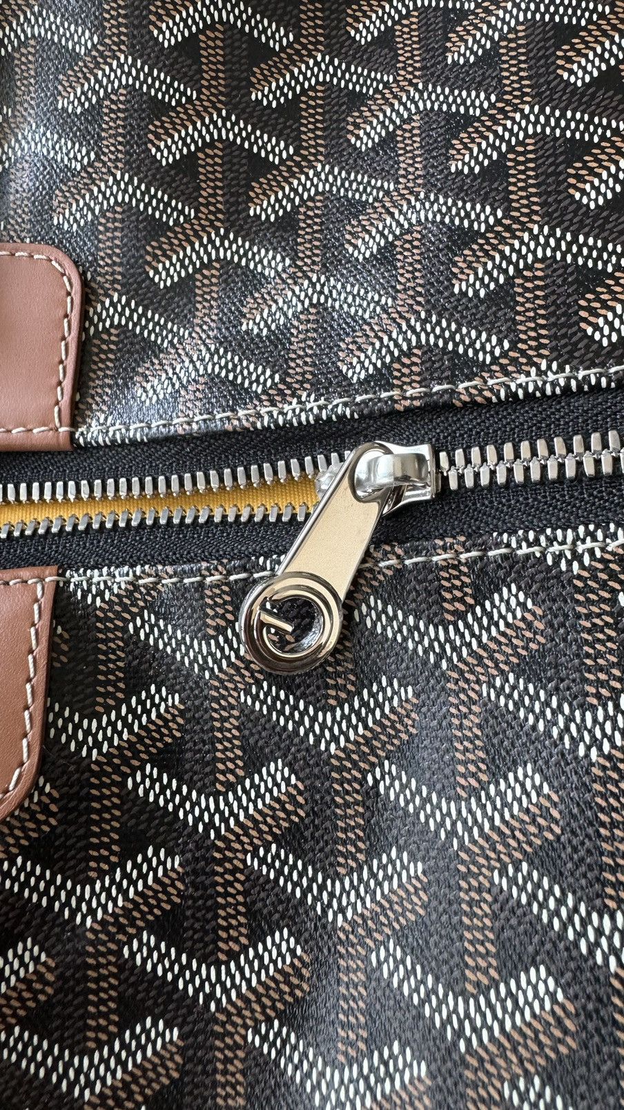 Goyard Goyard 45 Bowling Boeing Foldable Duffle Hand Bag Size ONE SIZE - 10 Thumbnail