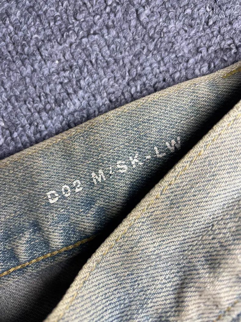 Saint Laurent Paris Saint Laurent Paris First Generation Destroyed Denim Jeans Size US 30 / EU 46 - 3 Thumbnail