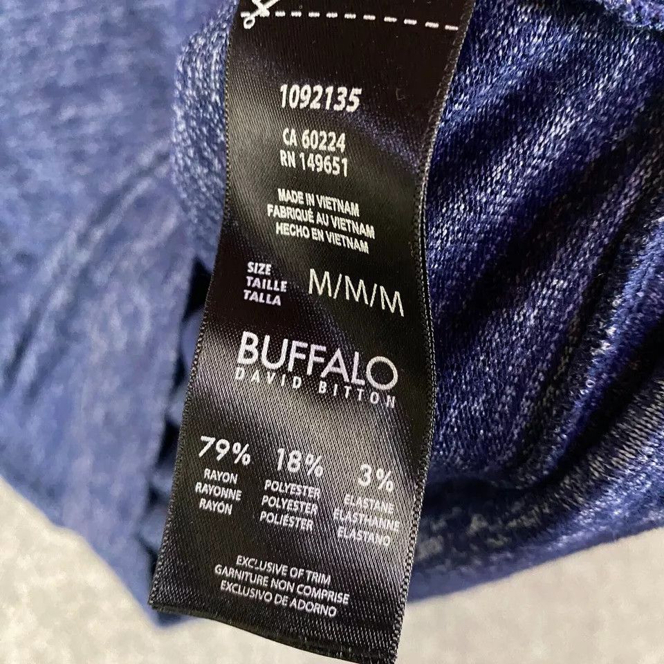 Buffalo David Bitton Buffalo David Bitton Sweater Women's Medium Pullover Blue M Size M / US 6-8 / IT 42-44 - 5 Thumbnail