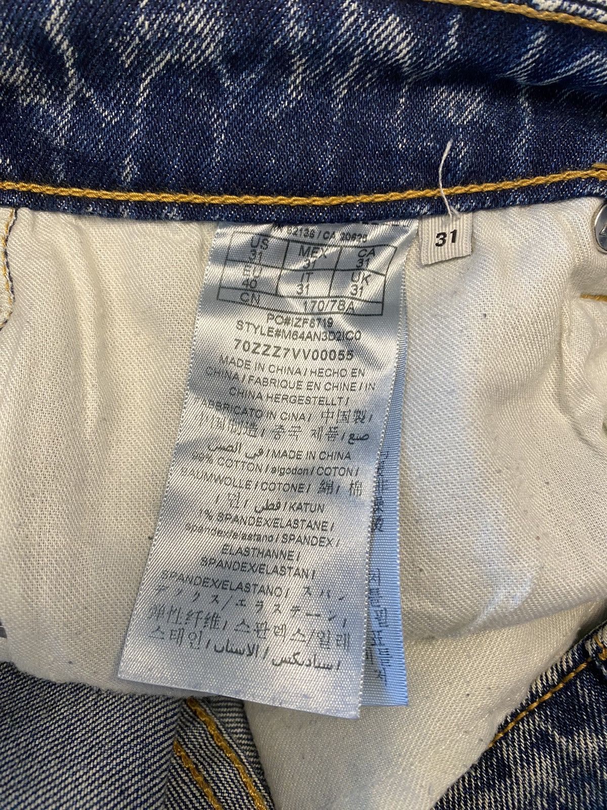 Guess Stone washed 1981 skinny Size US 31 - 4 Thumbnail