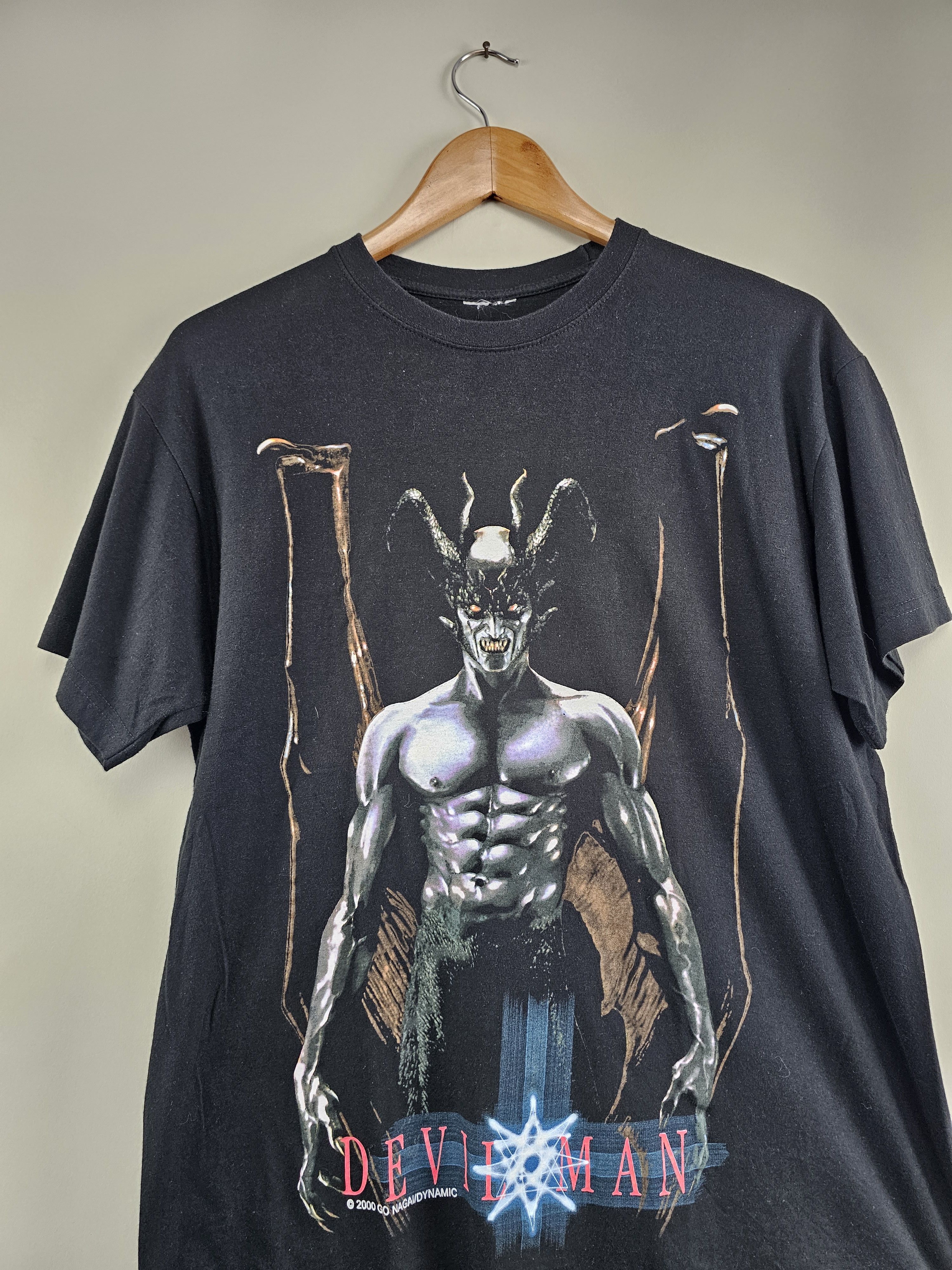 Anime × Band Tees × Vintage 2000 Devilman Vintage Anime Tee Size US M / EU 48-50 / 2 - 3 Thumbnail