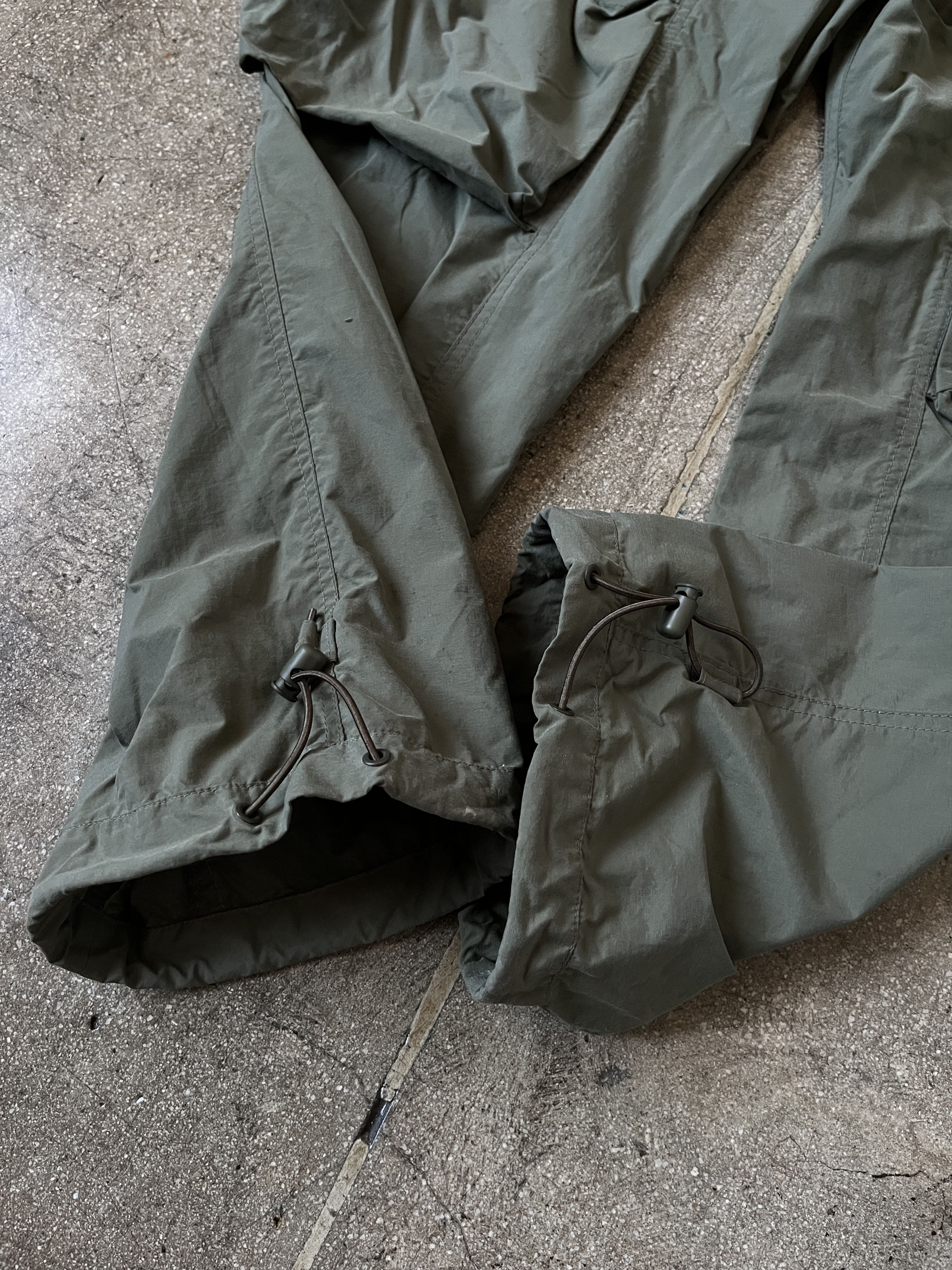 Final Home 1990 NYLON CARGO PANT OLIVE DRAB Size US 30 / EU 46 - 4 Thumbnail