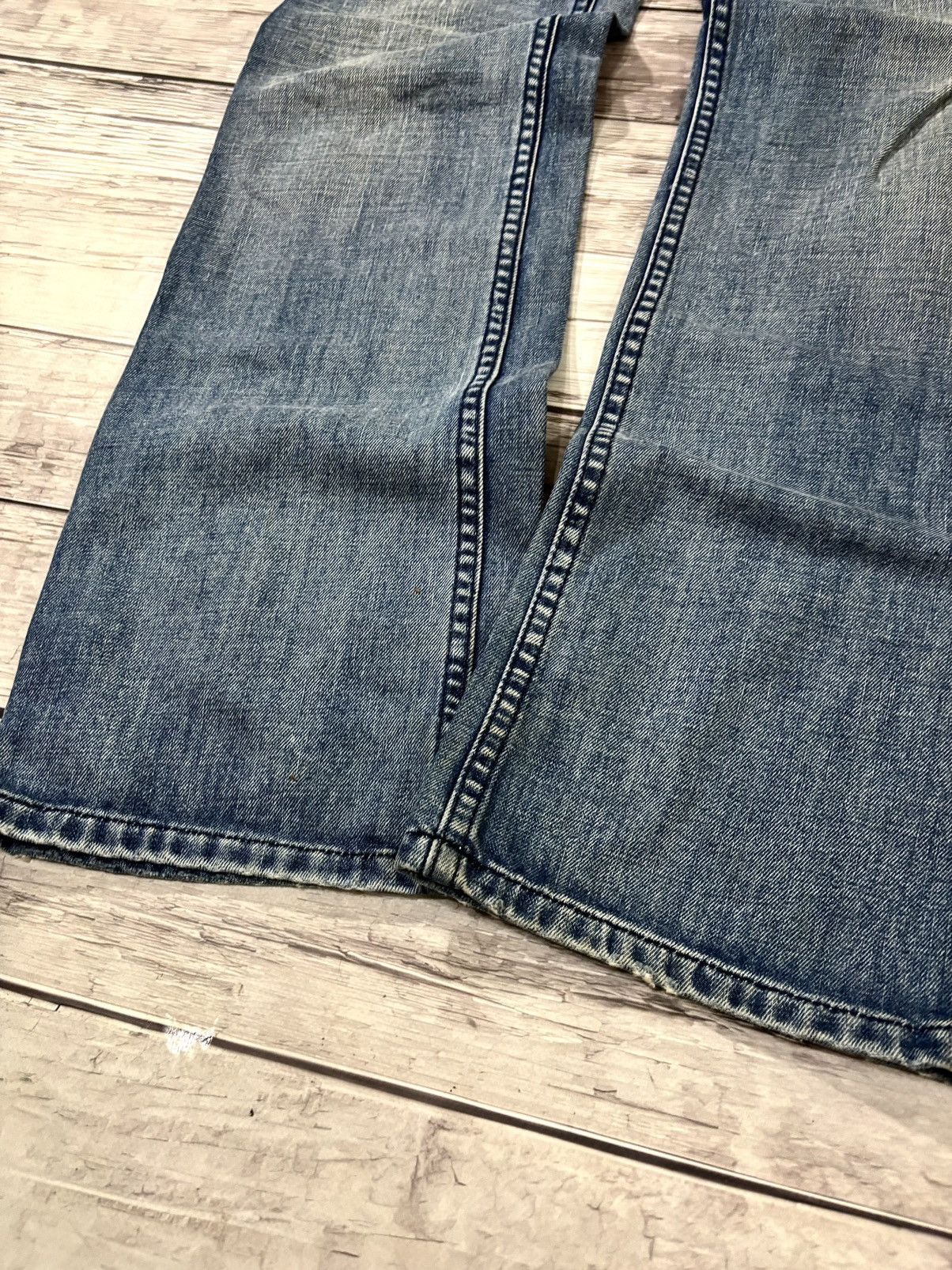 Diesel × Hysteric Glamour Rick Owens Junya Watanabe Style Diesel Flared Sexy Jeans Size US 32 / EU 48 - 4 Thumbnail