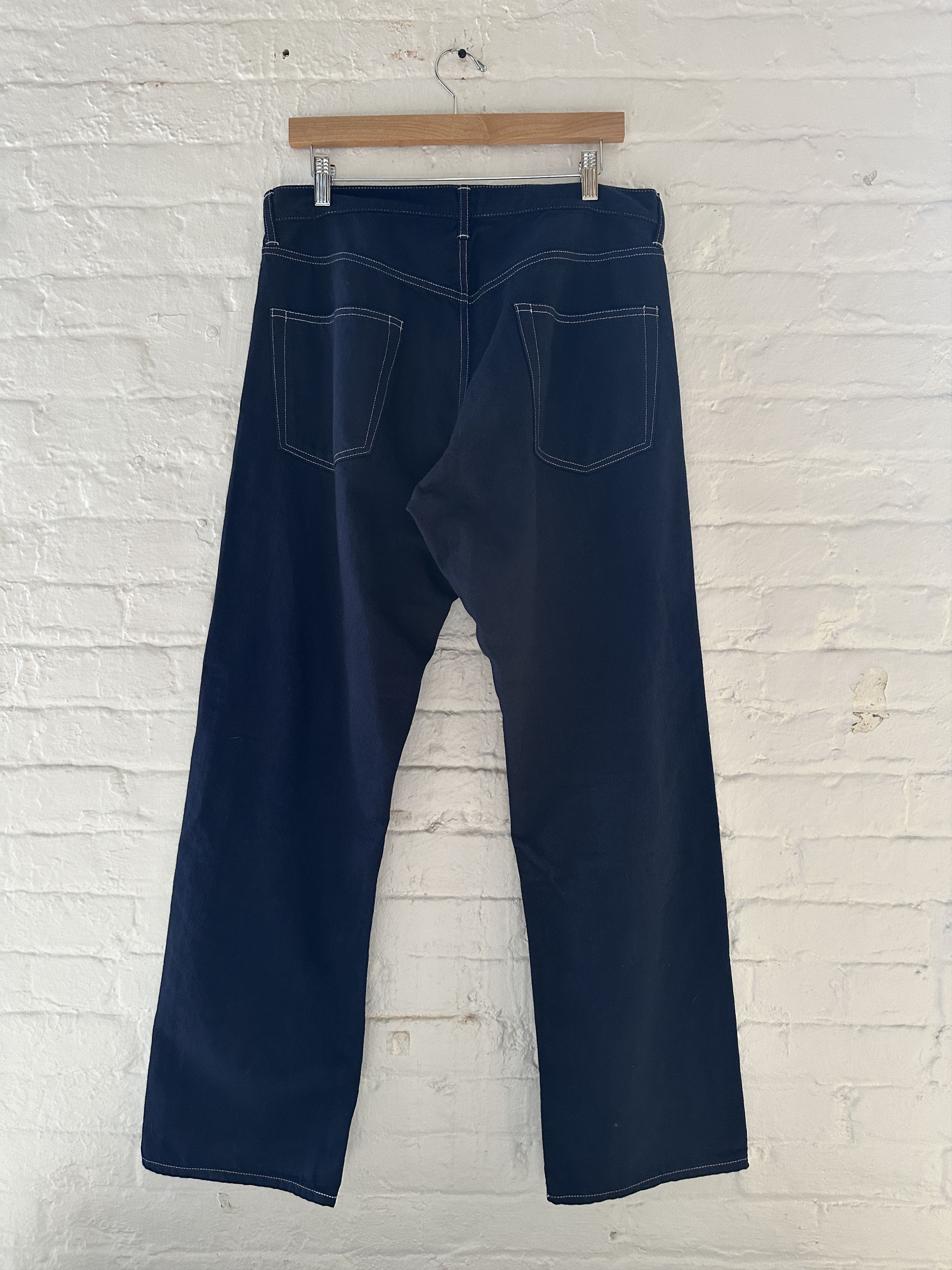 Comme des Garcons Comme des Garcons Homme Wide Leg Jeans Size US 34 / EU 50 - 2 Thumbnail