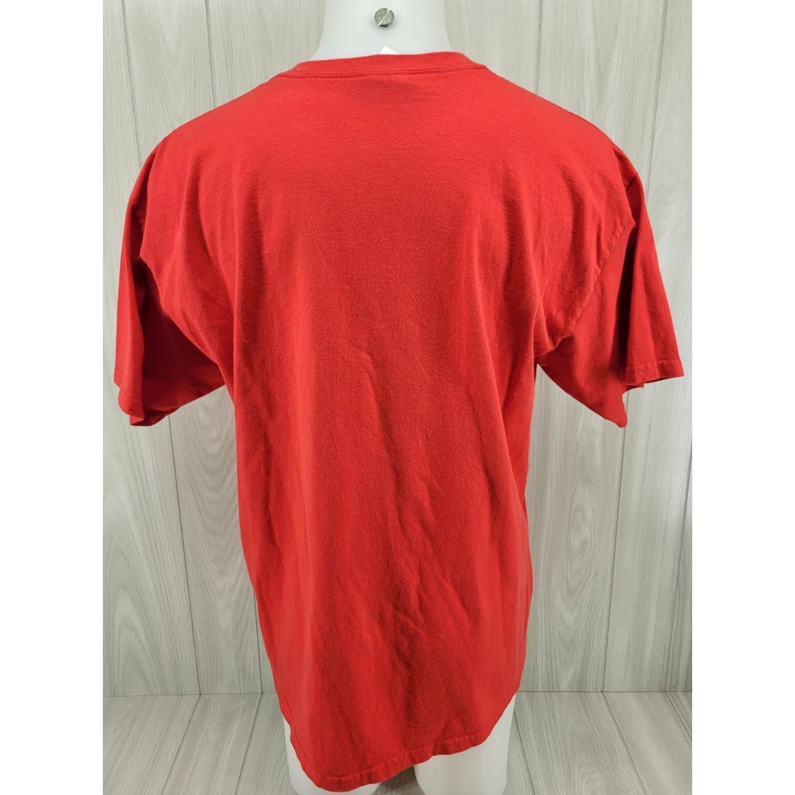 Gildan O'Reilly Shirt Mens XL 2012 World of Wheels Custom Car TN AL Auto Show Red Shirt Mens XL Red Cars Size US XL / EU 56 / 4 - 6 Thumbnail