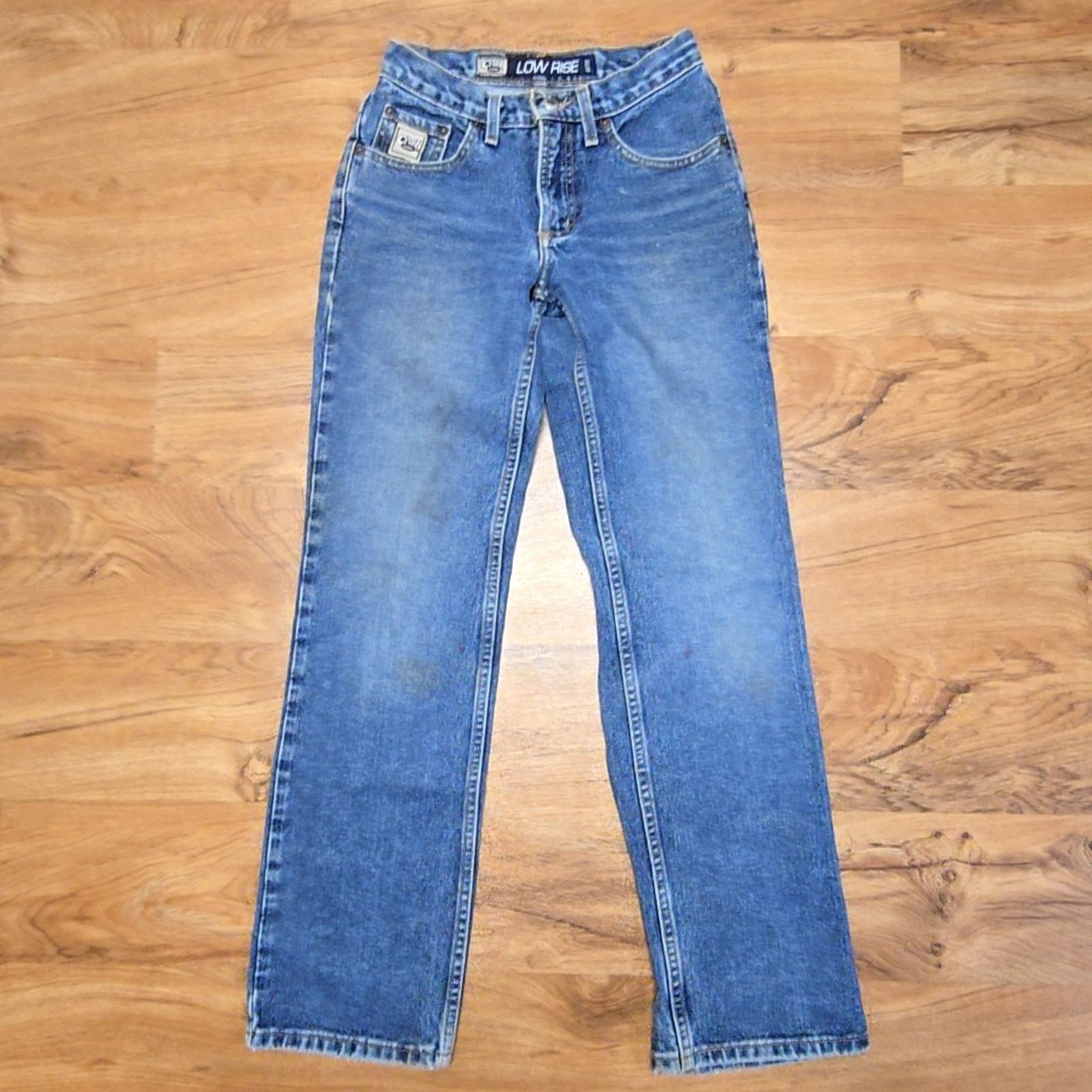 Other Cruel Low Rise Jeans Small Wash Denim 0 Slim Vintage Style Size 25" / US 0 / IT 36 - 1 Thumbnail
