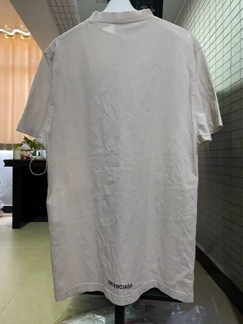 Balenciaga Balenciaga Solid color round neck short-sleeved T-shirt Size US S / EU 44-46 / 1 - 3 Thumbnail