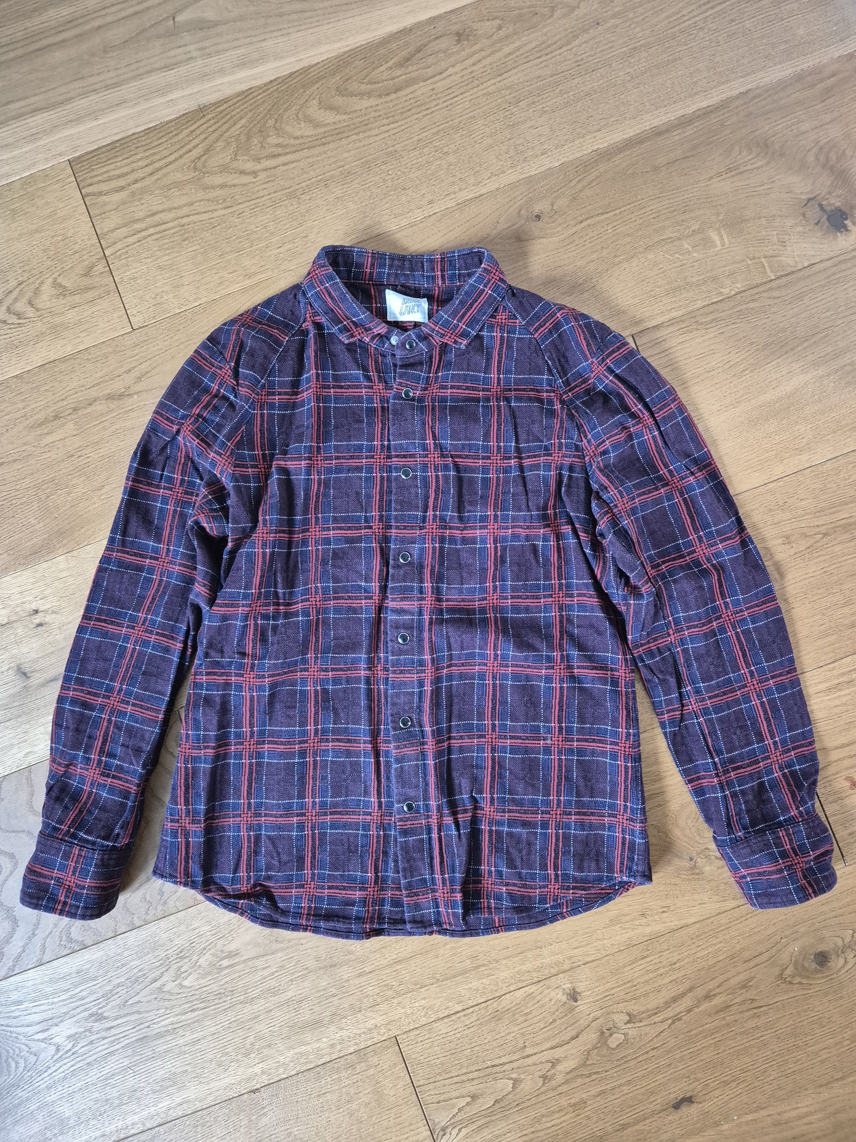 Nine Lives Nine Lives black-red-checkered Shirt Size US M / EU 48-50 / 2 - 1 Thumbnail