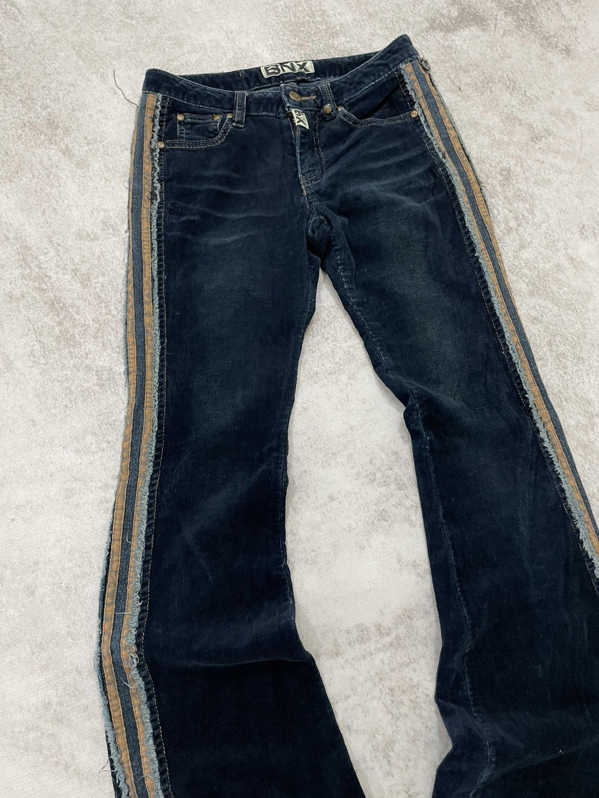 Hysteric Glamour × If Six Was Nine × Le Grande Bleu (L.G.B.) 2000s BNX japan Super Flared corduroy pants Size US 26 / EU 42 - 2 Thumbnail