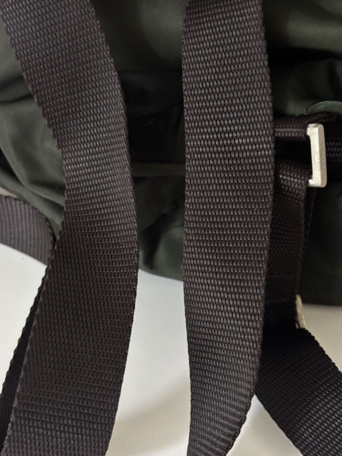 Prada PRADA Nylon Backpack Olive Green Bag Velo authentic Size ONE SIZE - 8 Thumbnail