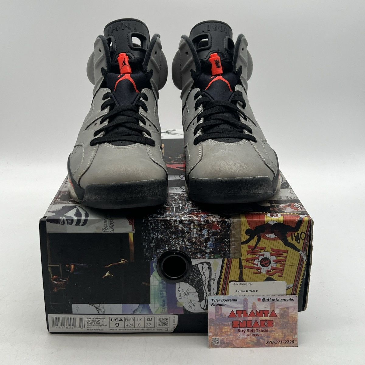 Jordan Brand Air Jordan 6 reflection of a champion Size US 9 / EU 42 - 2 Thumbnail