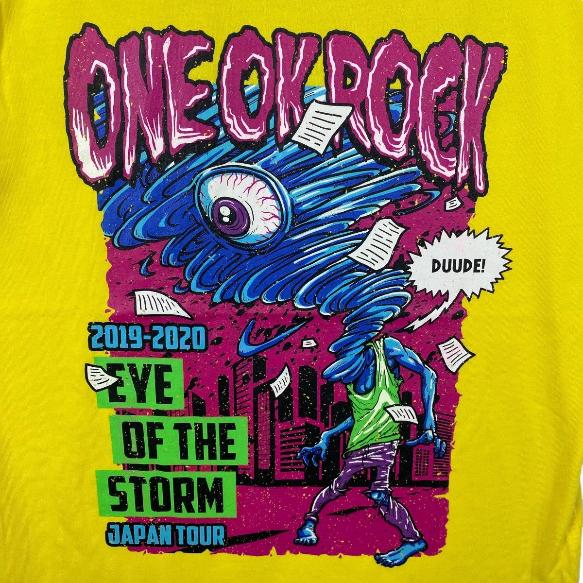 Band Tees Japanese Band ONE OK ROCK Eye Of The Storm Japan Tour Size US M / EU 48-50 / 2 - 2 Thumbnail