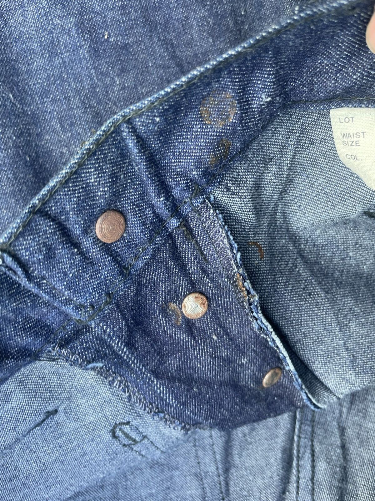 Japanese Brand × Vintage Vintage Deadstock Cosmo Flare Denim Size US 30 / EU 46 - 16 Thumbnail