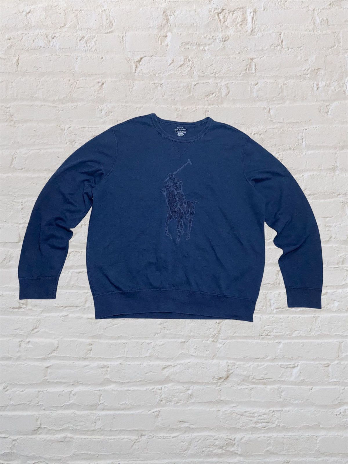 Polo Ralph Lauren × Ralph Lauren Polo ralph lauren men's navy sweatshirt Size US L / EU 52-54 / 3 - 1 Thumbnail