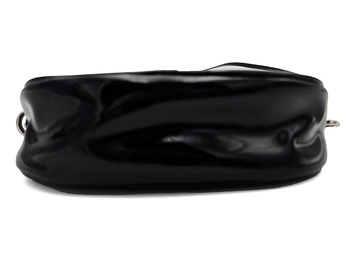 Maison Mollerus Maison Mollerus Black Patent Leather Crossbody Bag Size ONE SIZE - 6 Thumbnail