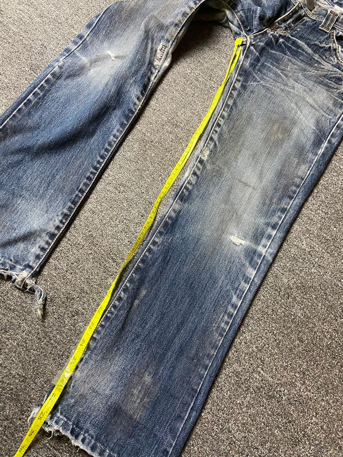 Japanese Brand × Jean × Vintage Vintage BA-TSU Brand Selvedge Denim Jeans (128) Size US 30 / EU 46 - 8 Thumbnail