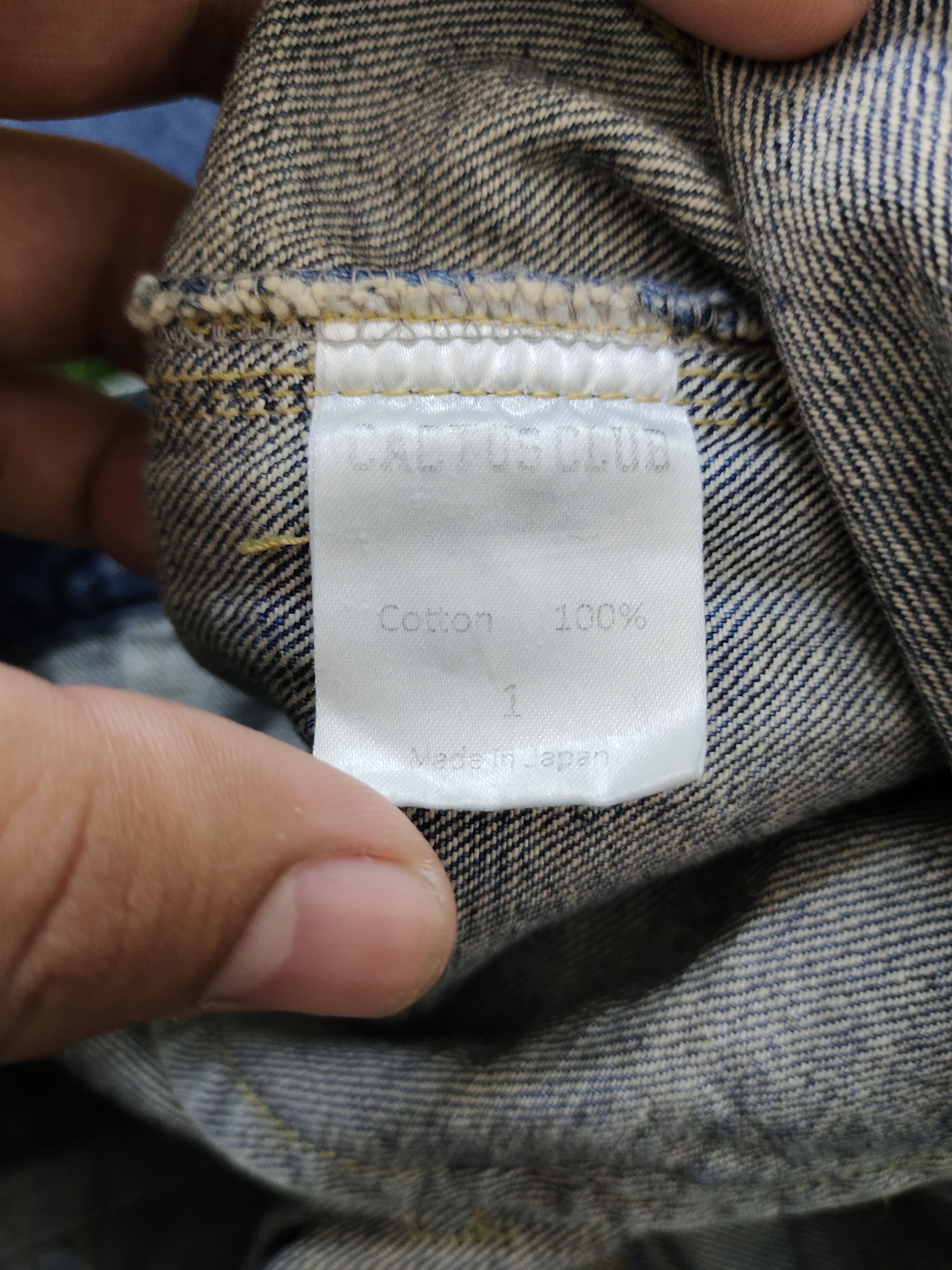 Japanese Brand Japanese Brand Cactus Club Type Two Denim Jackets Size US S / EU 44-46 / 1 - 14 Thumbnail