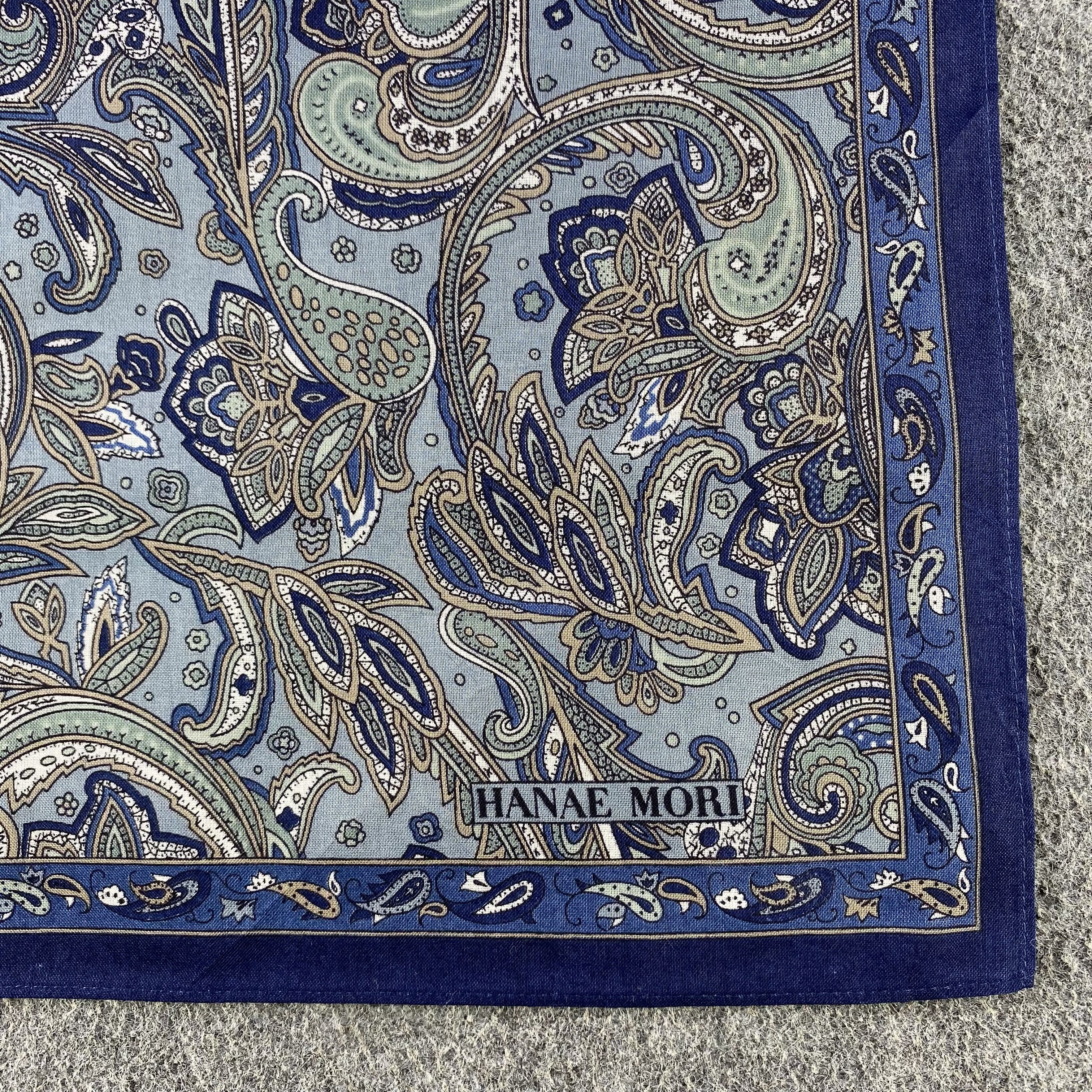 Hanae Mori Hanae Mori Handkerchief/Neckerchief/Bandana HC523 Size ONE SIZE - 3 Thumbnail
