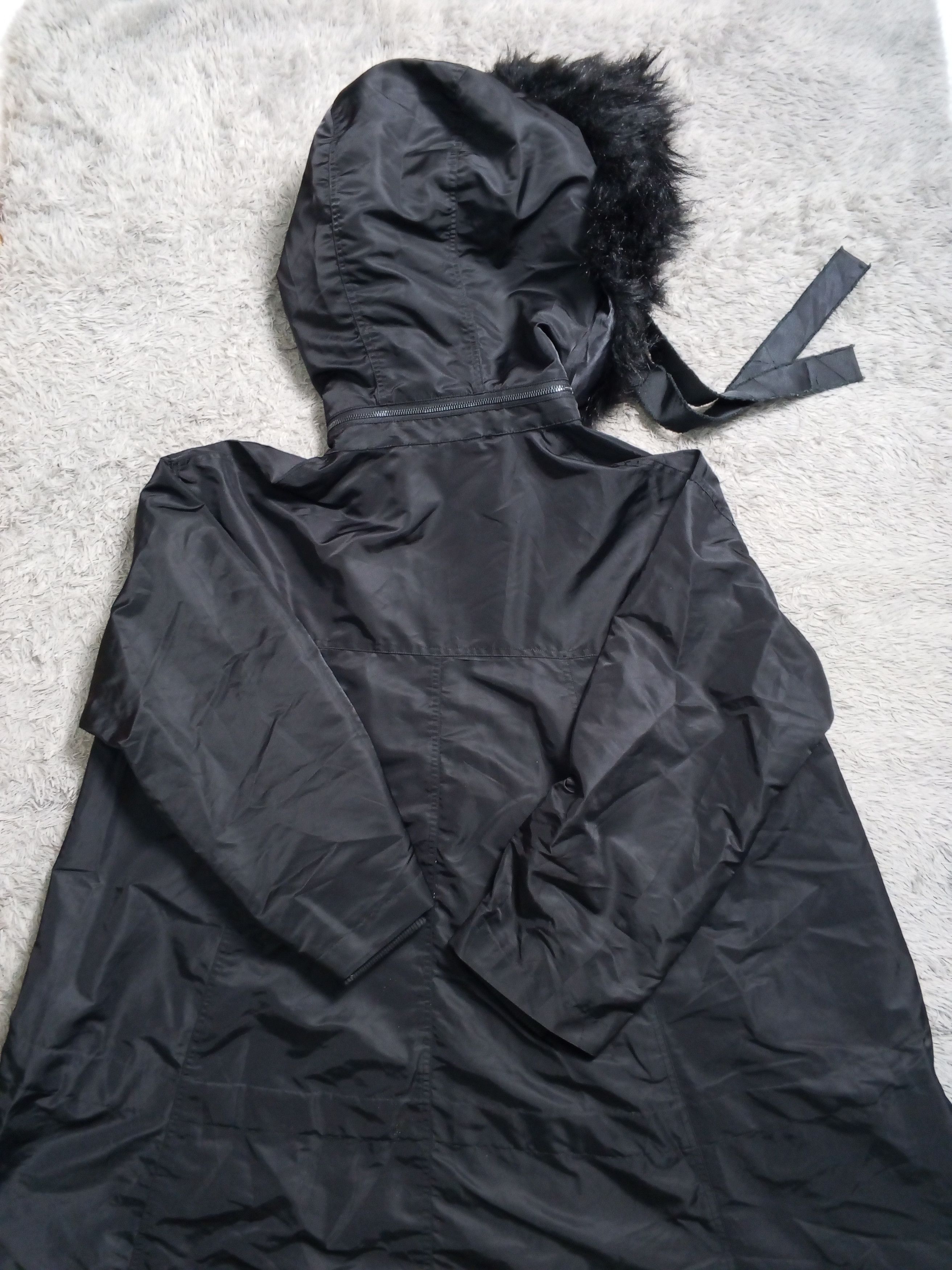 Japanese Brand Birthday Based Japan Faux Fur Puffer Hoodie Jacket Size XS / US 0-2 / IT 36-38 - 2 Thumbnail