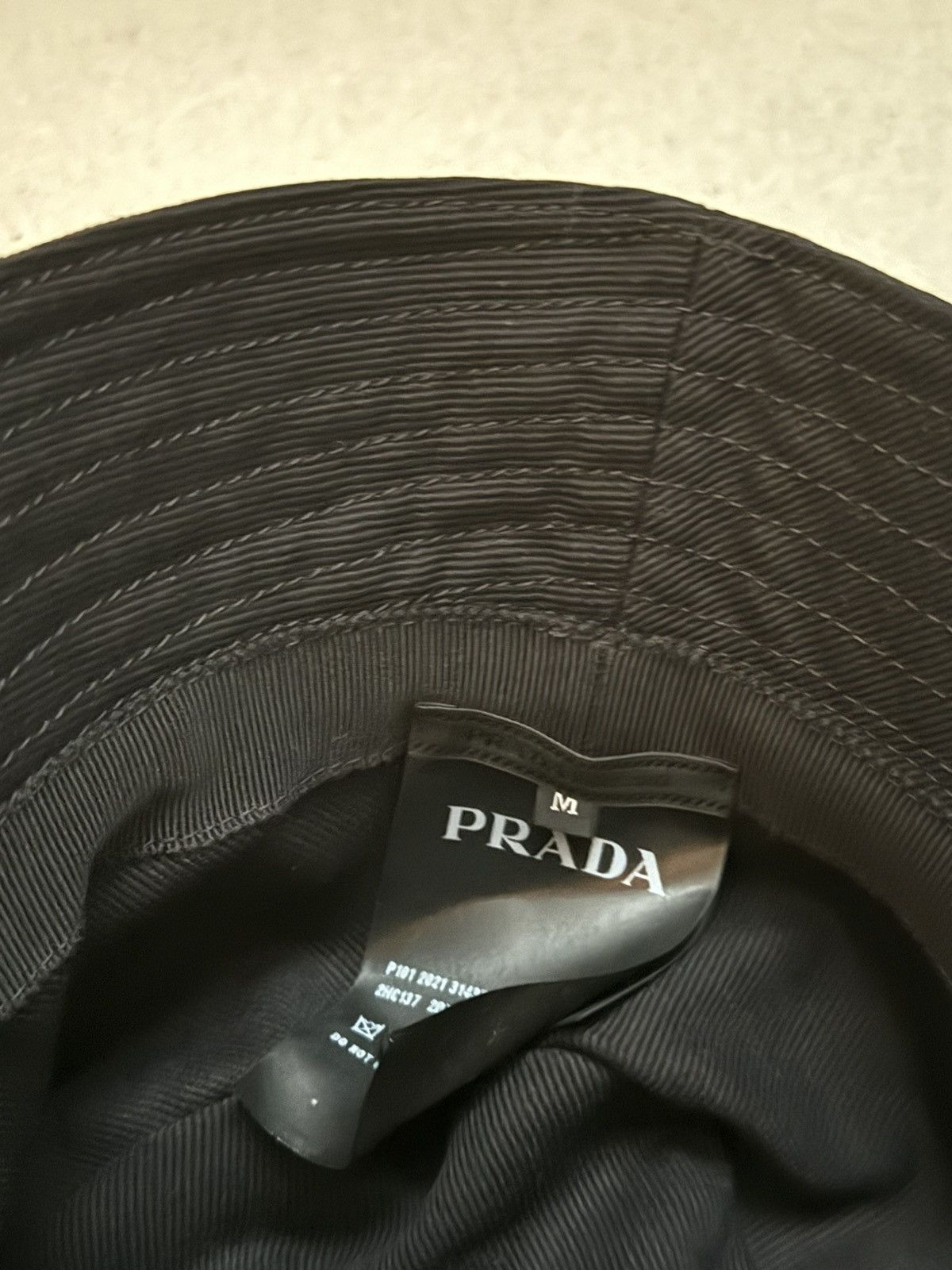 Prada Prada Cotton Bucket Hat Size ONE SIZE - 4 Thumbnail