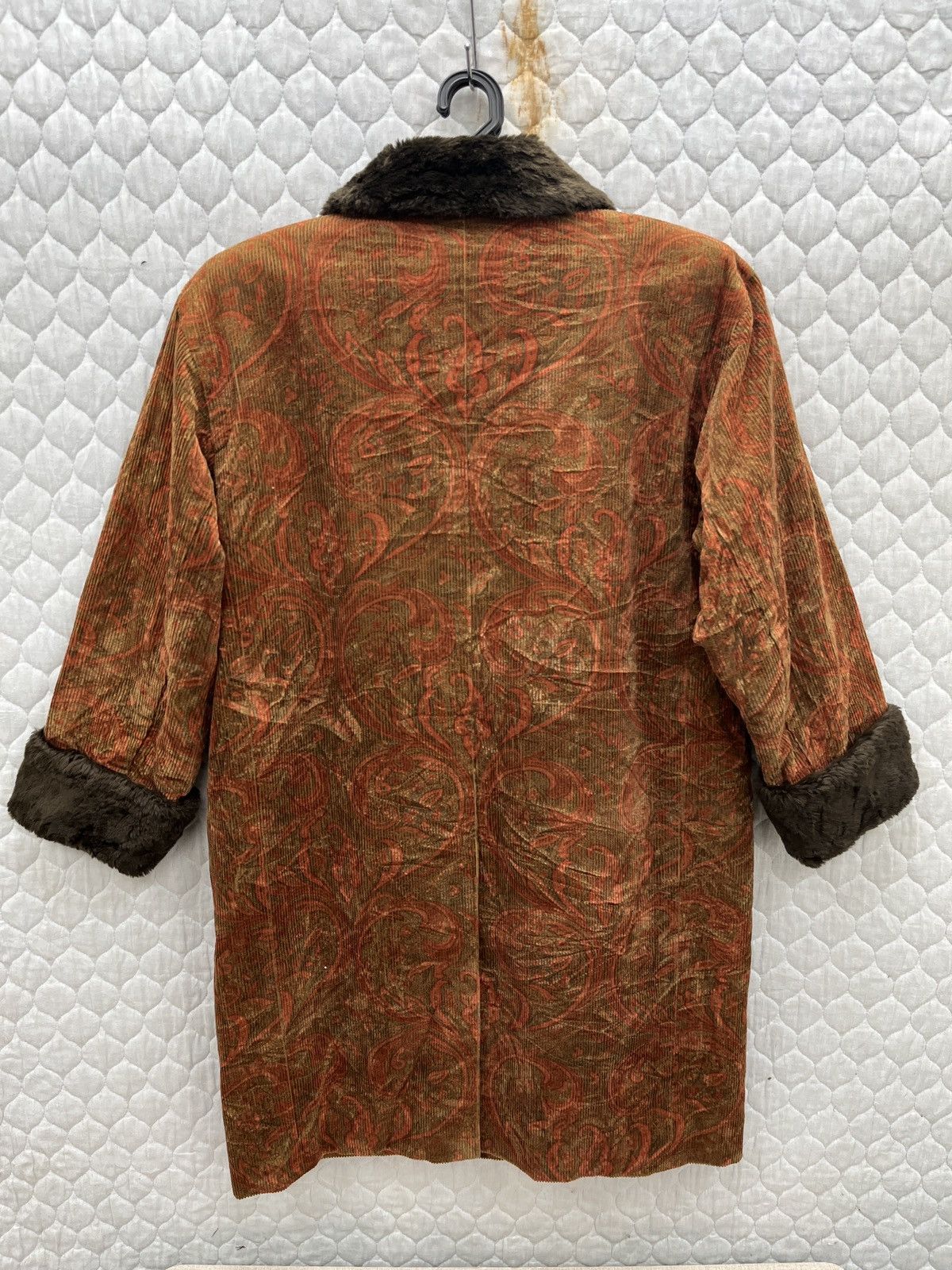 Yves Saint Laurent 🔥🔥🔥STEALS VINTAGE YVES SAINT LAURENT CORDUROY PAISLEY COAT Size M / US 6-8 / IT 42-44 - 4 Thumbnail