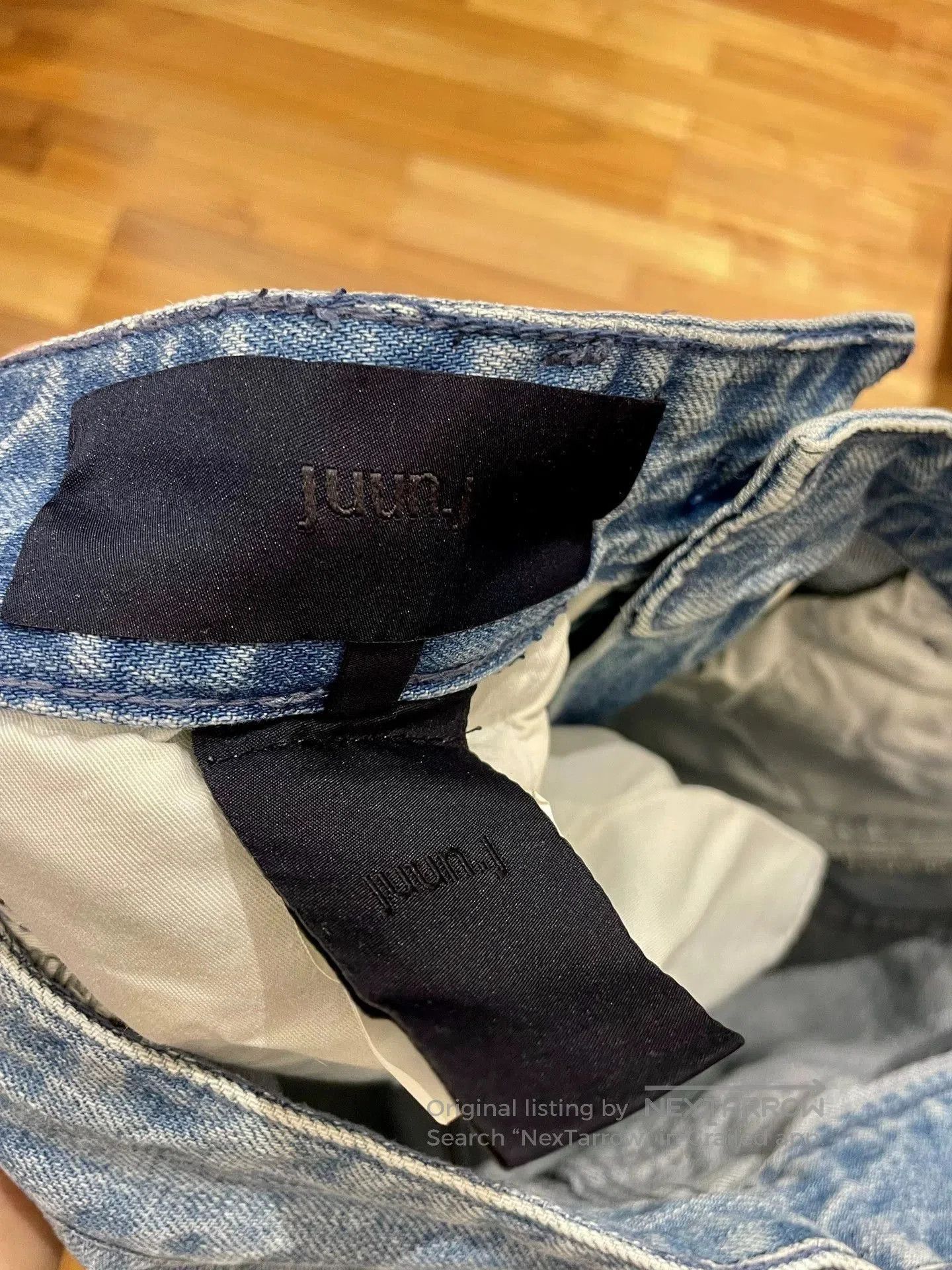 Juun.J Blue Denim Pants Size 30. Size US 30 / EU 46 - 7 Thumbnail