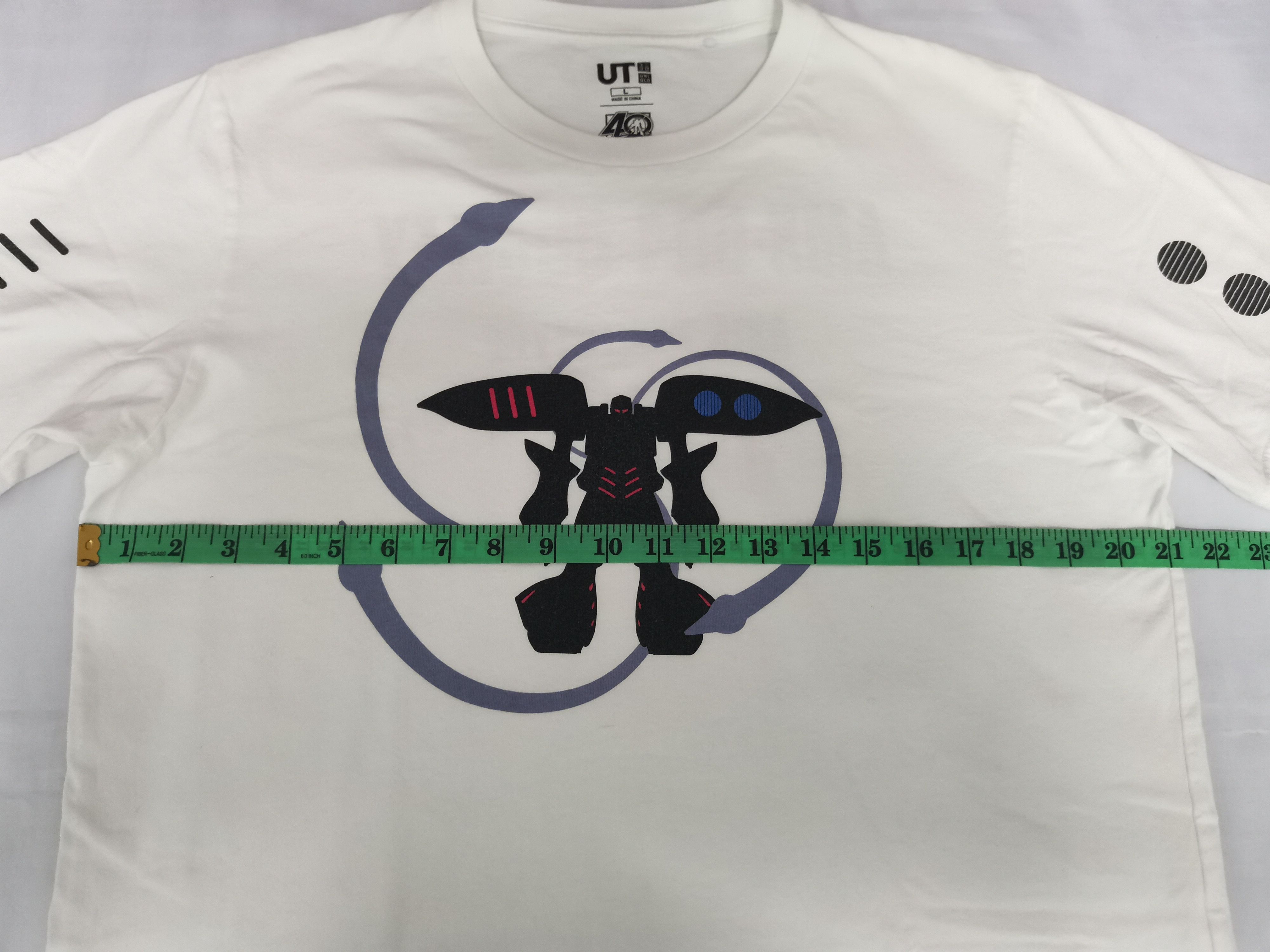 Anime Gundam Anniversary 40 Gunpla Japan Anime Tee Akira Eva Size US L / EU 52-54 / 3 - 6 Thumbnail
