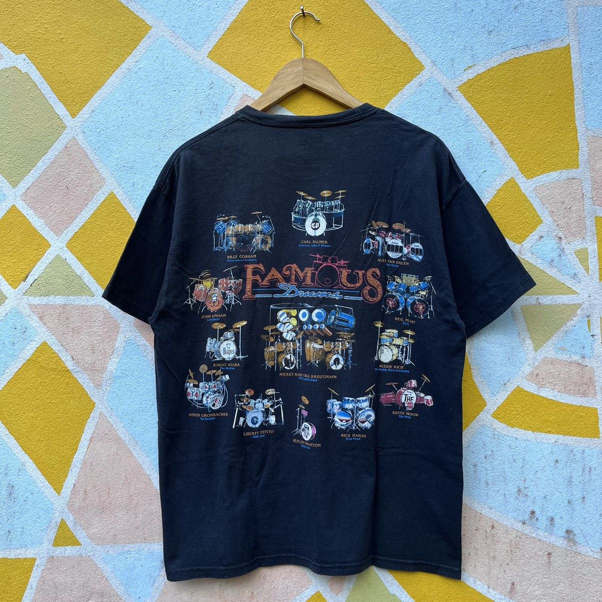Vintage Vintage Famous Drum tees Size US L / EU 52-54 / 3 - 1 Thumbnail