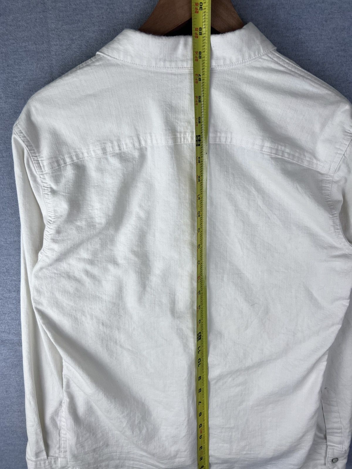 Wrangler Wrangler Pearl Snap Woven Shirt Men's S Cowboy Wash Beige LS Size US S / EU 44-46 / 1 - 6 Thumbnail