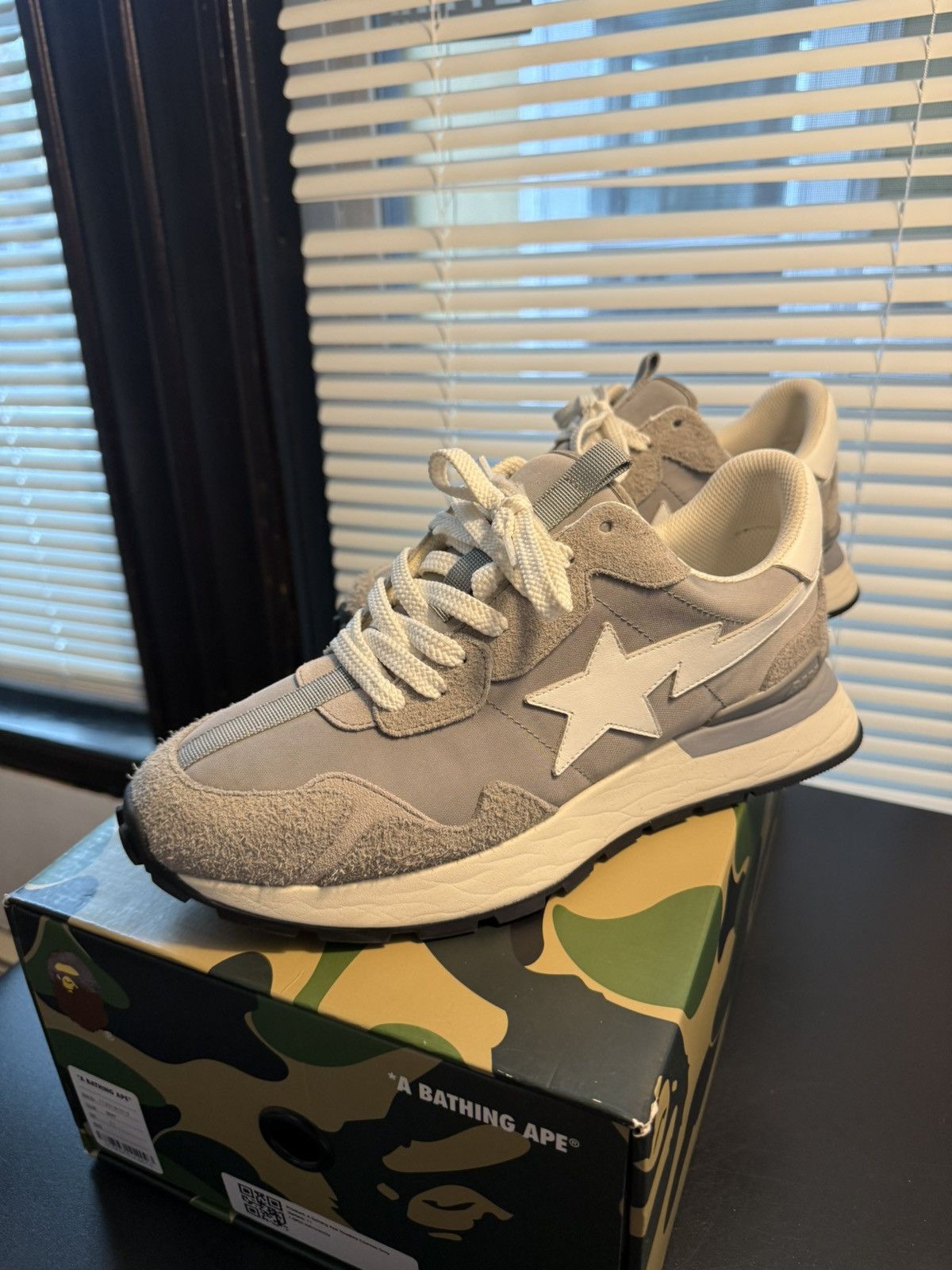 Bape Bape Roadsta Express Grey Size 11 US / 44 EU Size US 11 / EU 44 - 14 Thumbnail