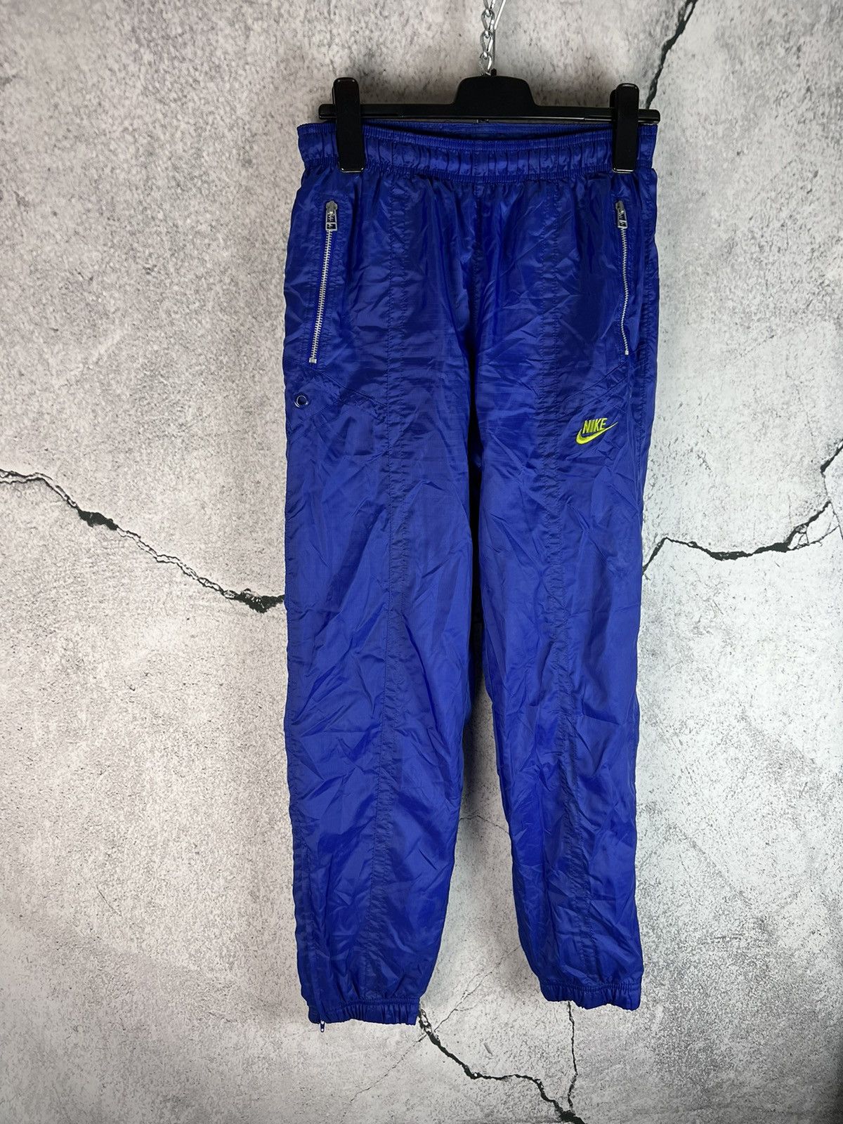 Nike Vintage Y2K Nike Nylon Drill Small Swoosh Tracksuit Set Size US S / EU 44-46 / 1 - 3 Thumbnail