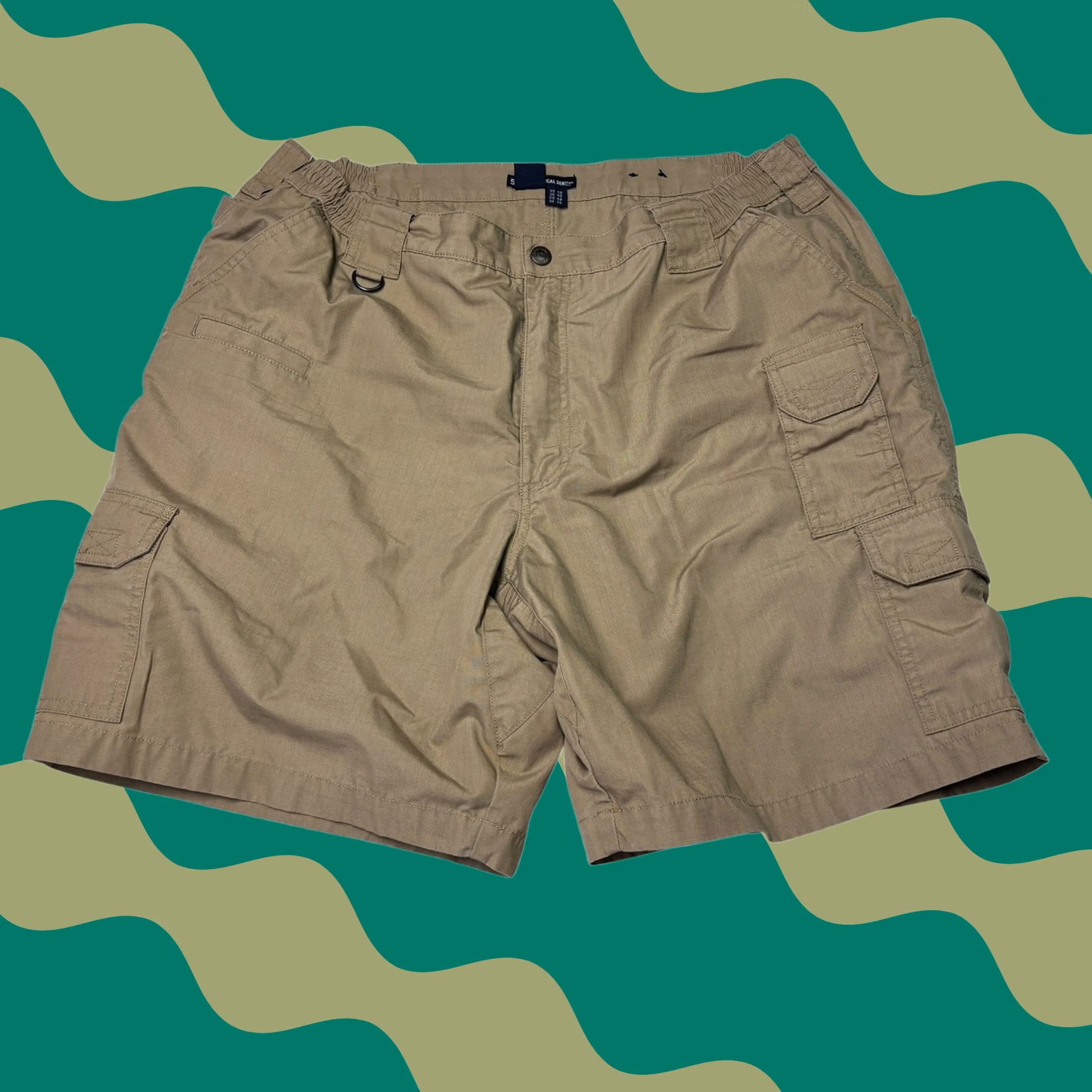 Vintage 5.11 Taclite Cargo Short Size 40 Inseam 9.5" Tan Beig e? Size US 40 / EU 56 - 1 Thumbnail