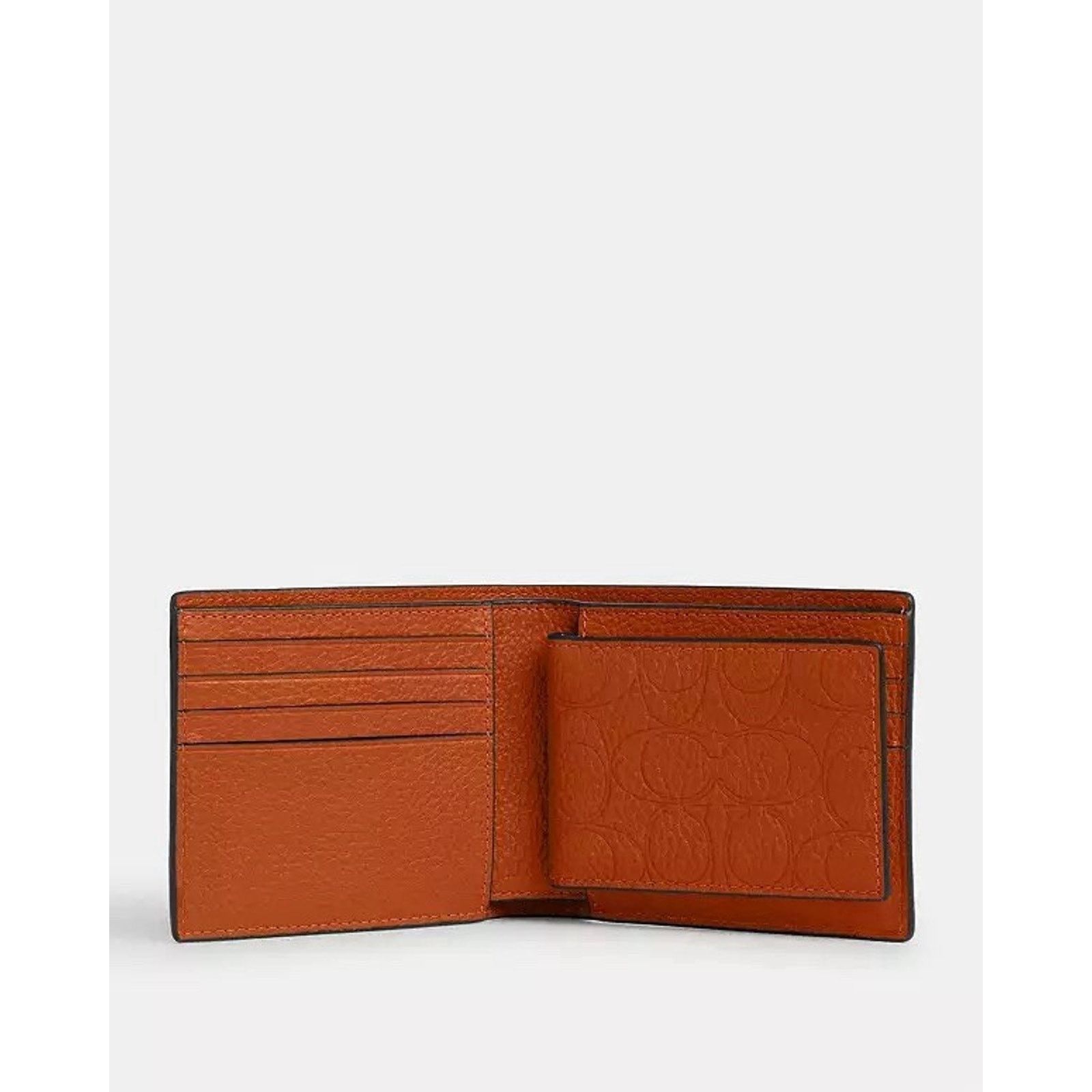 Coach NWT Coach 3 in 1 Wallet In Signature Leather Smooth Toffee Size ONE SIZE - 8 Thumbnail