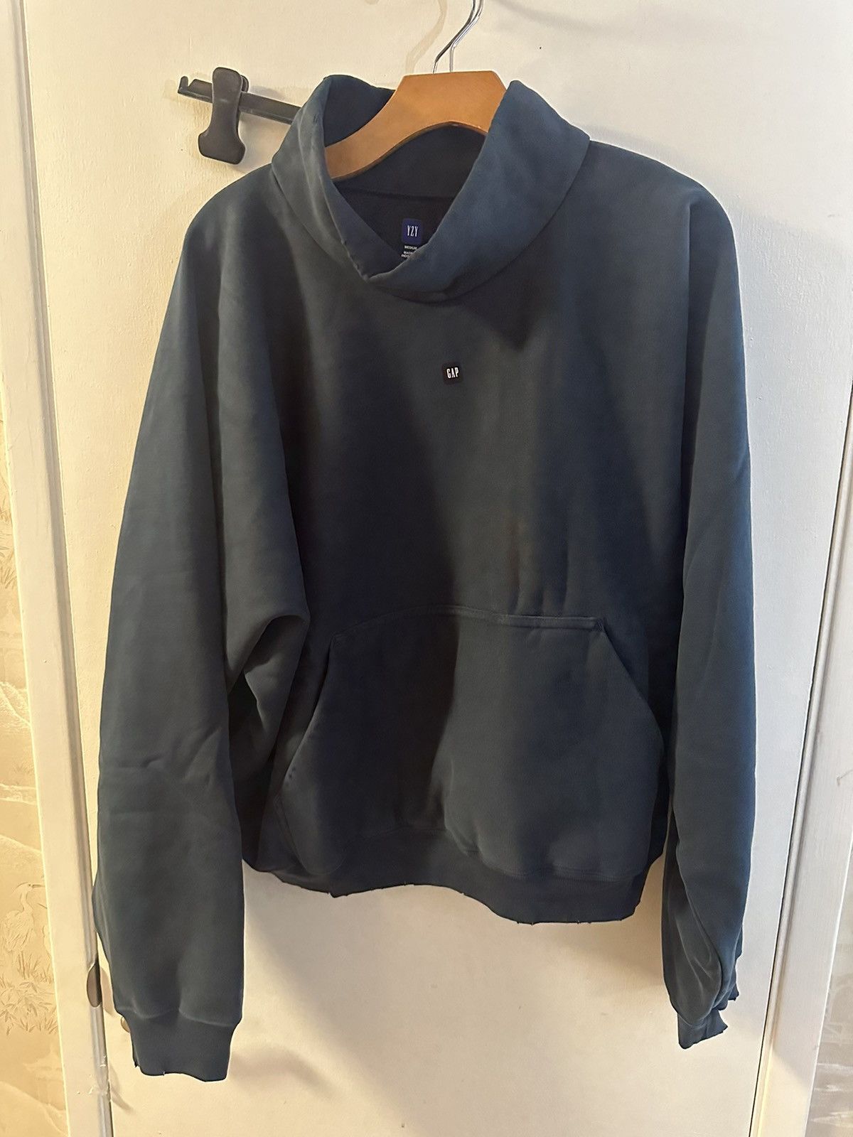 Gap × Kanye West Yeezy gap balenciaga high neck sweatshirt dark 